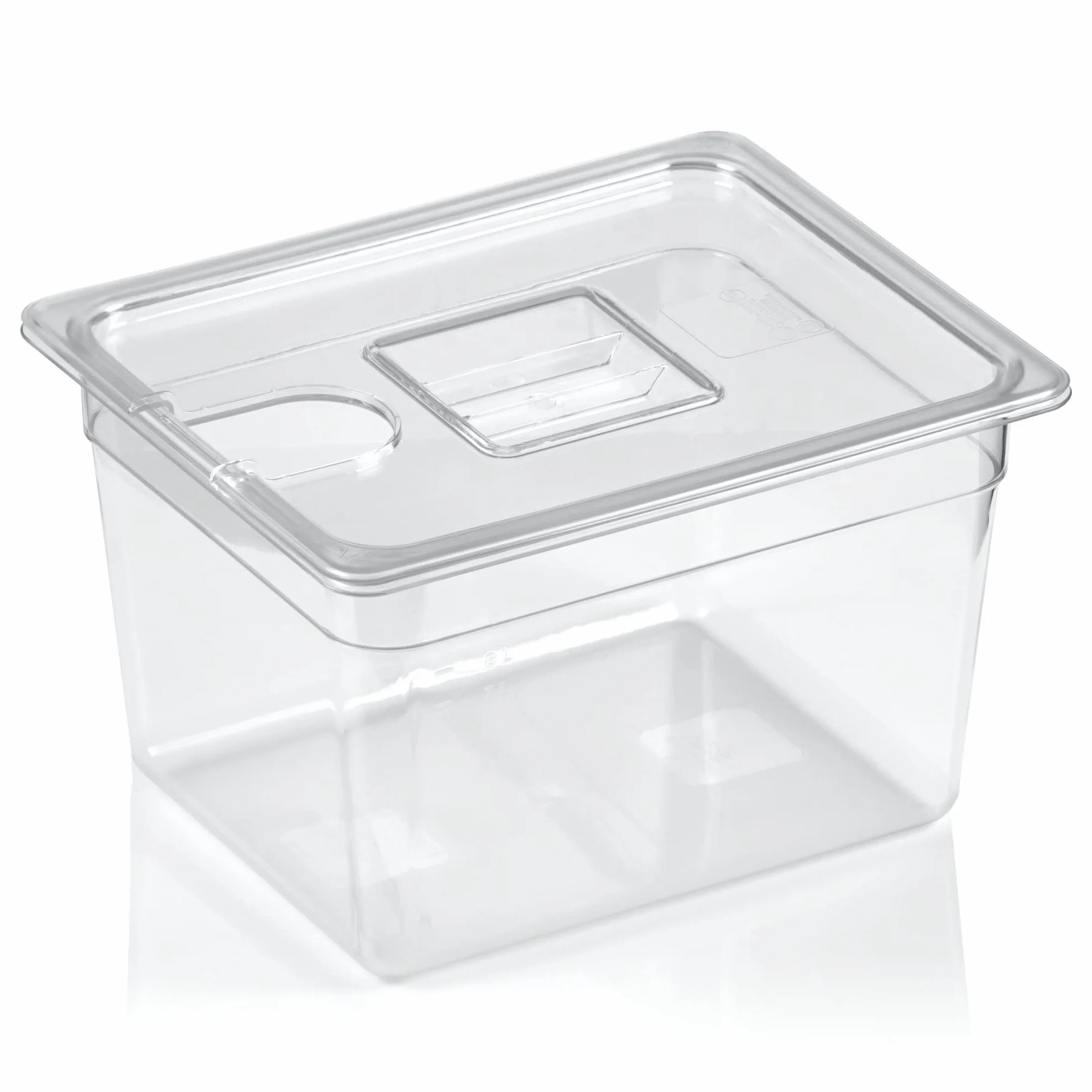 Mahlzeit Sous Vide Set, GN contenitore con coperchio e supporto regolabile per cottura pesce e carne