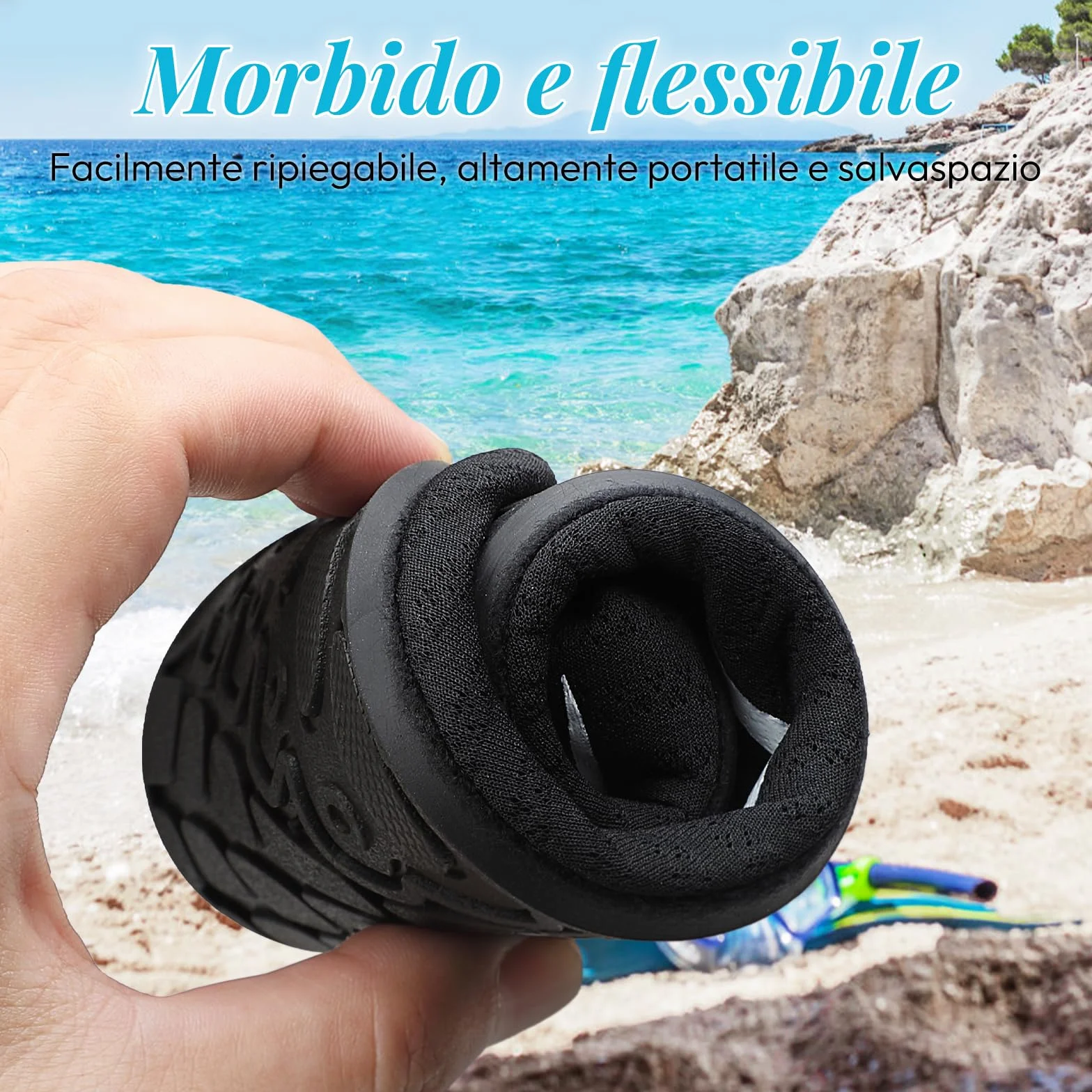 Scarpe da Scoglio Donna Uomo Antiscivolo Acquatiche Gr.34-47 EU