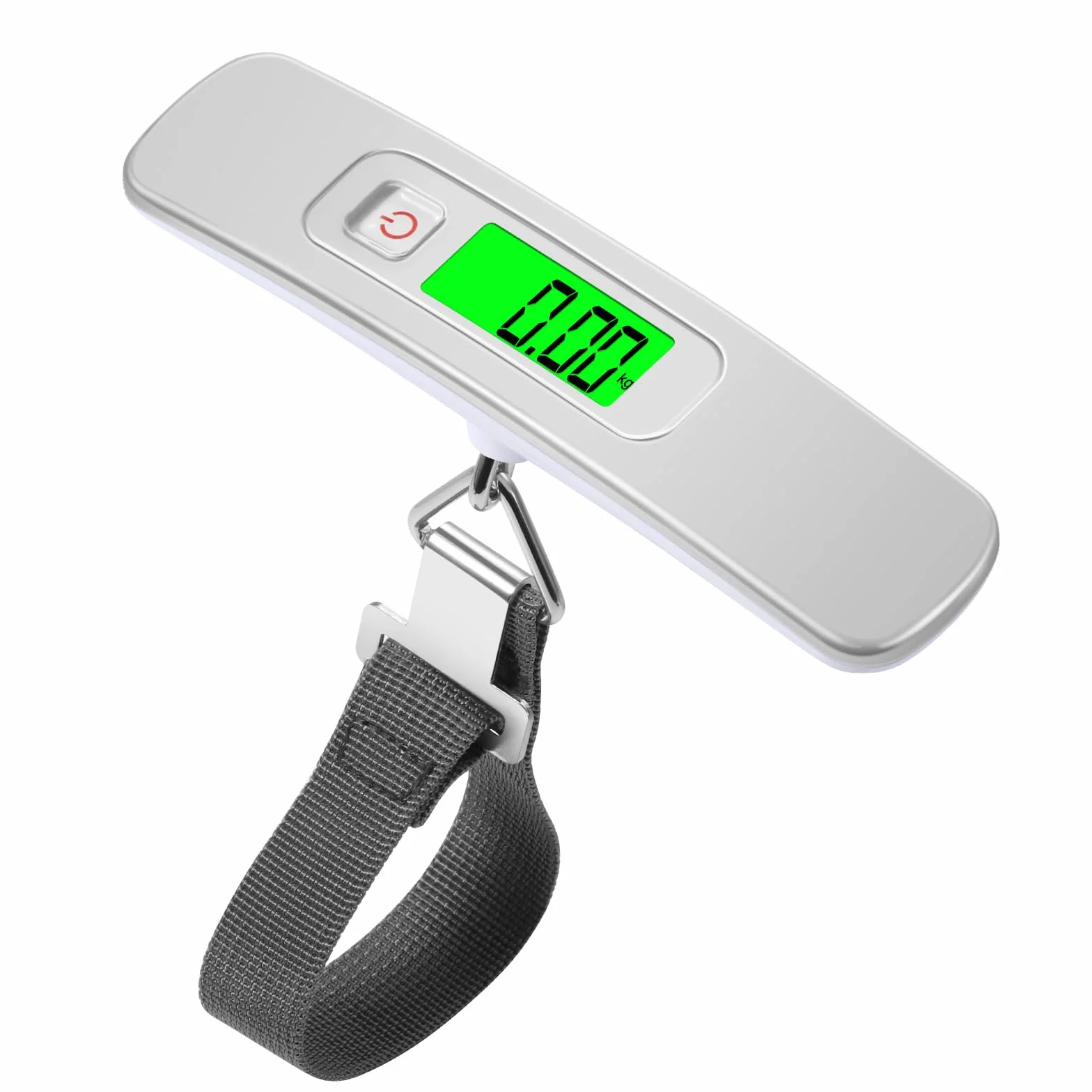 Pesa Valigia da Viaggio Digitale 110 lb 50 kg Portatile con Batteria