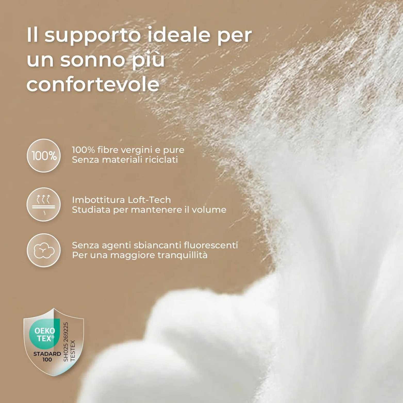 momcozy U Lite Cuscino Gravidanza, Cuscino Premaman Simmetrico per Dormire sul Fianco, Supporto per Pancia, Schiena, Fianchi e Gambe, Tessuto Crêpe di Cotone Elasticizzato, Più Stretto e Leggero