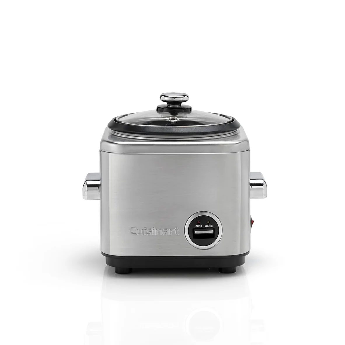 Cuisinart Cuociriso Multifunzone | Cuoce a vapore e mantiene al caldo | Cavo retrattile | Recipiente Antiaderente e Cestino in Acciaio Inox senza BPA | Fino a 400g di riso, 6 Porzioni
