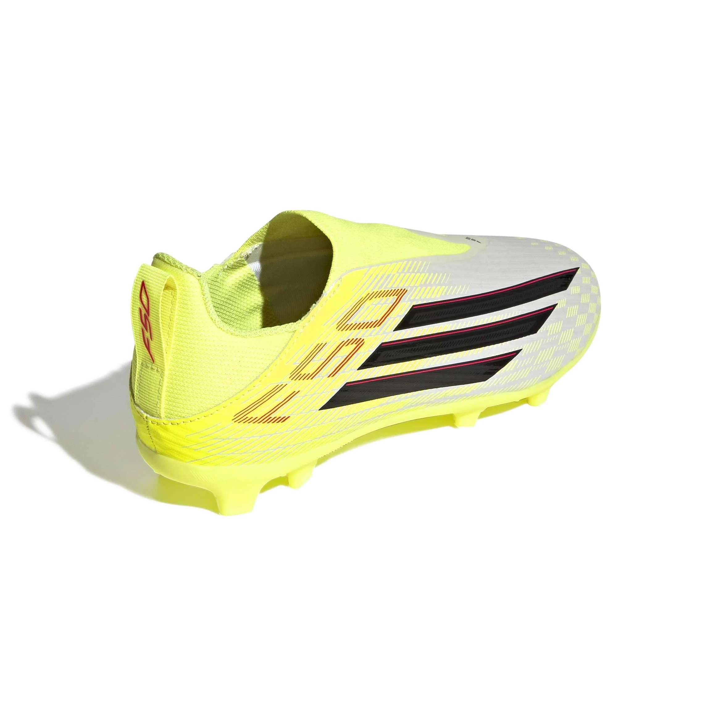 adidas Kids Scarpe da Calcio F50 League Senza Lacci per Terreni Naturali compatti/multiterreno per Bambini e Bambine