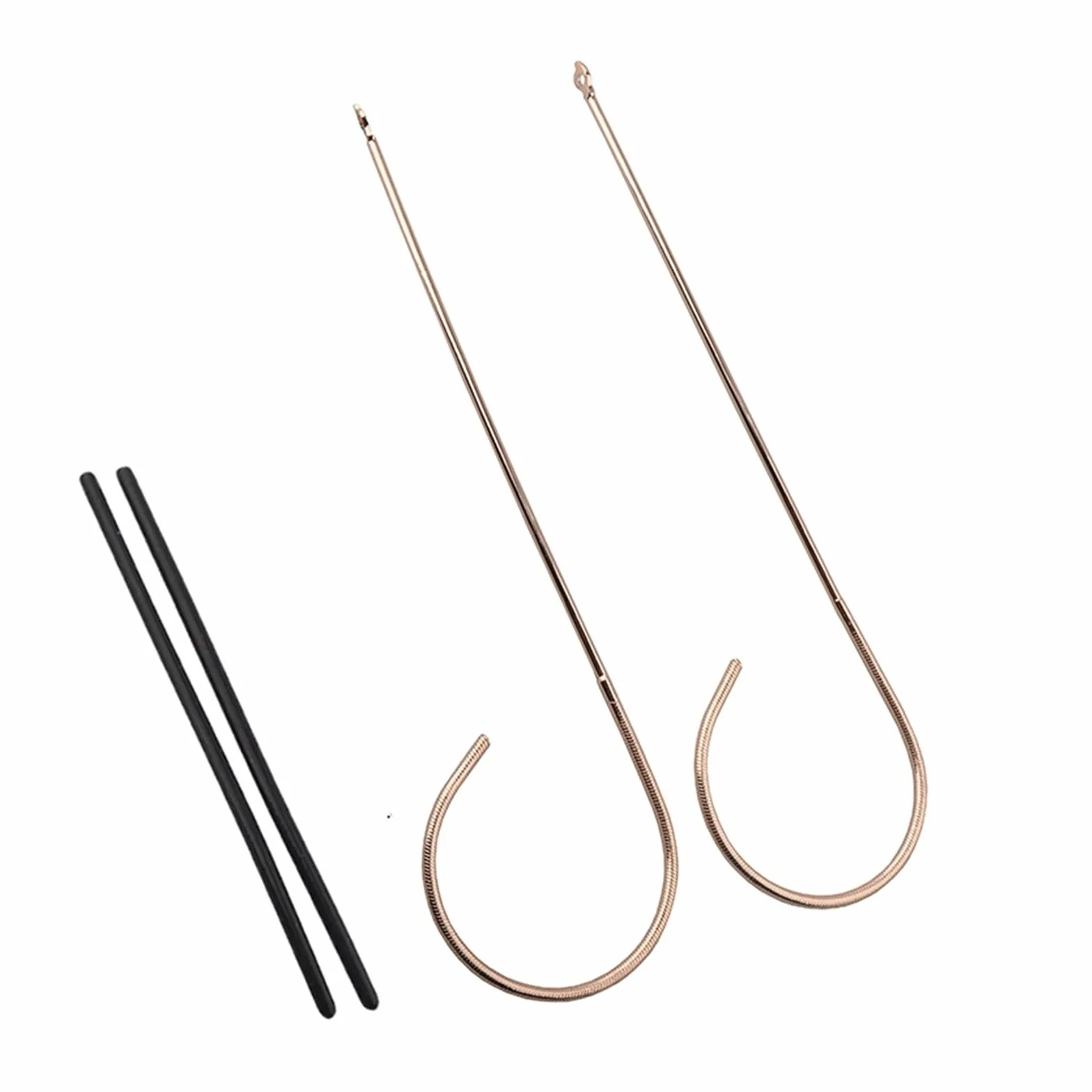 Occhiali da vista in metallo con punta in silicone, aste for occhiali da sole, accessori di ricambio 1 paio