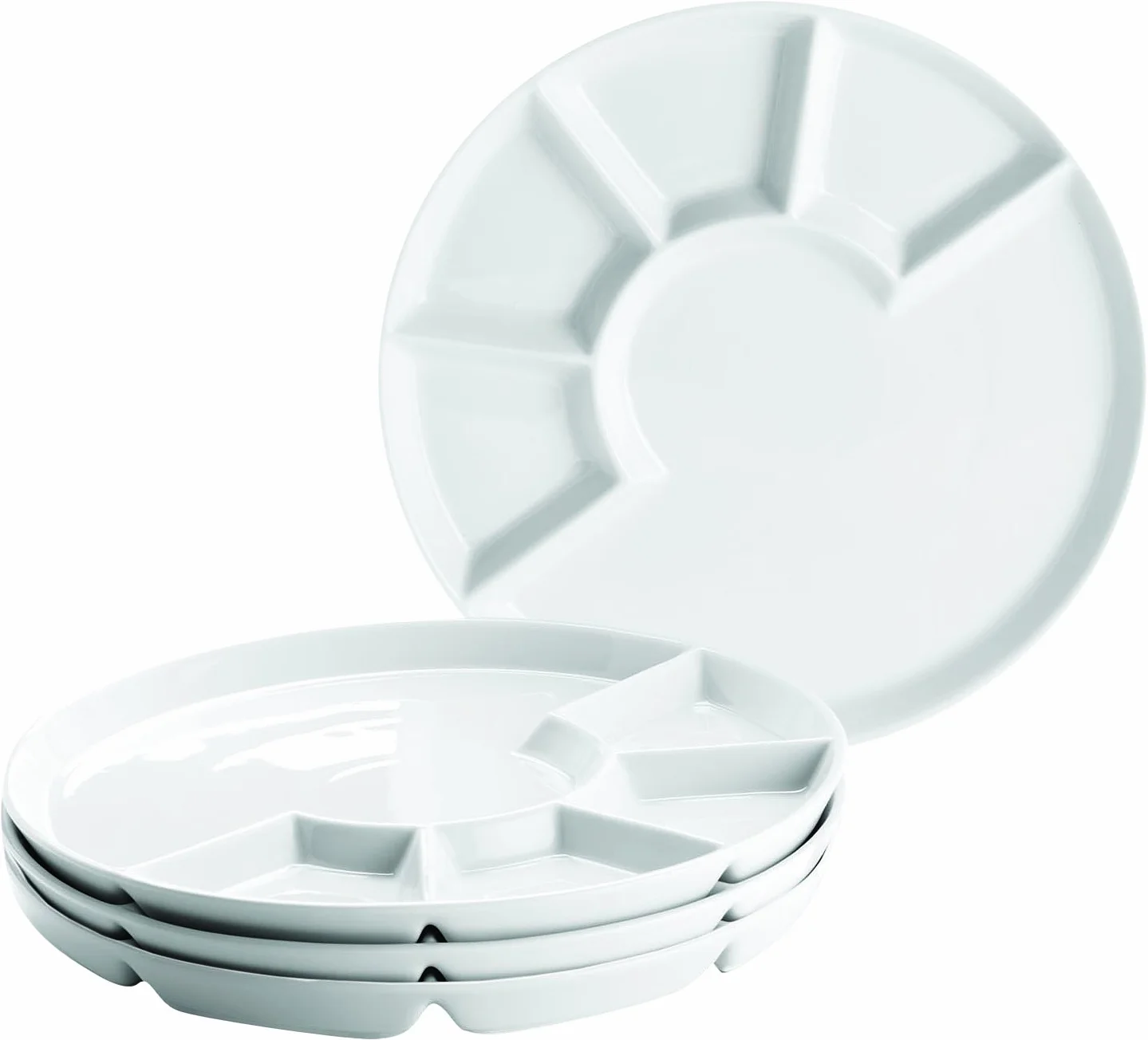 Set di Piatti per fonduta per 4 Persone, Ø 24 cm
