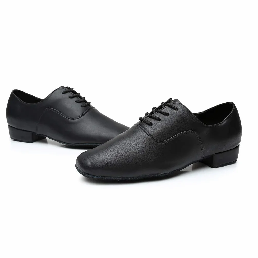 MaNMaNing Scarpe Uomo Pelle Suola Morbida Latin Jazz Moderne