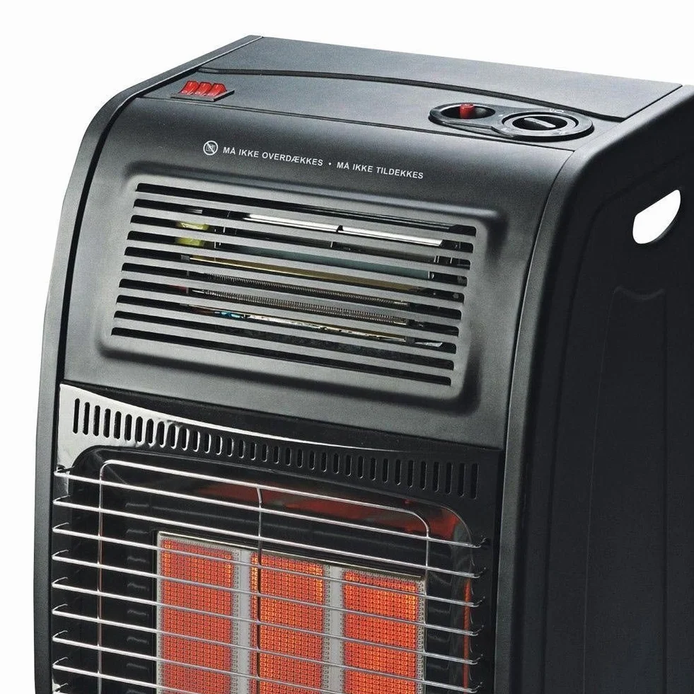 Stufa Catalitica a Gas GPL con Infrarossi 4200W e Ventilata Turbo 1500W DCG GH09