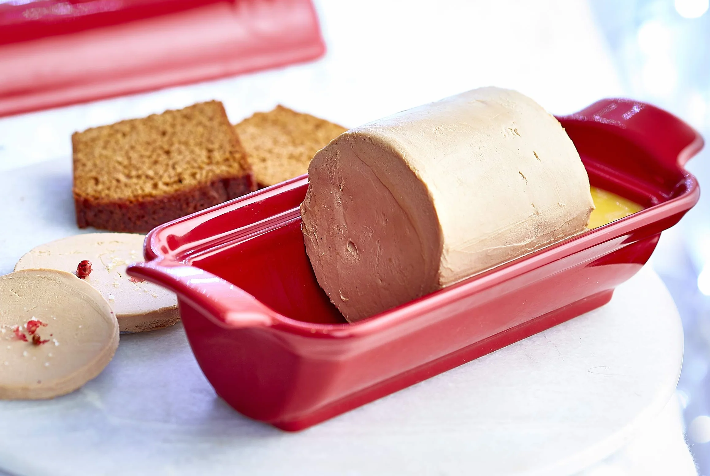 Emile Henry EH345865 Terrina per Il Medaglione di Foie Gras, Marsala