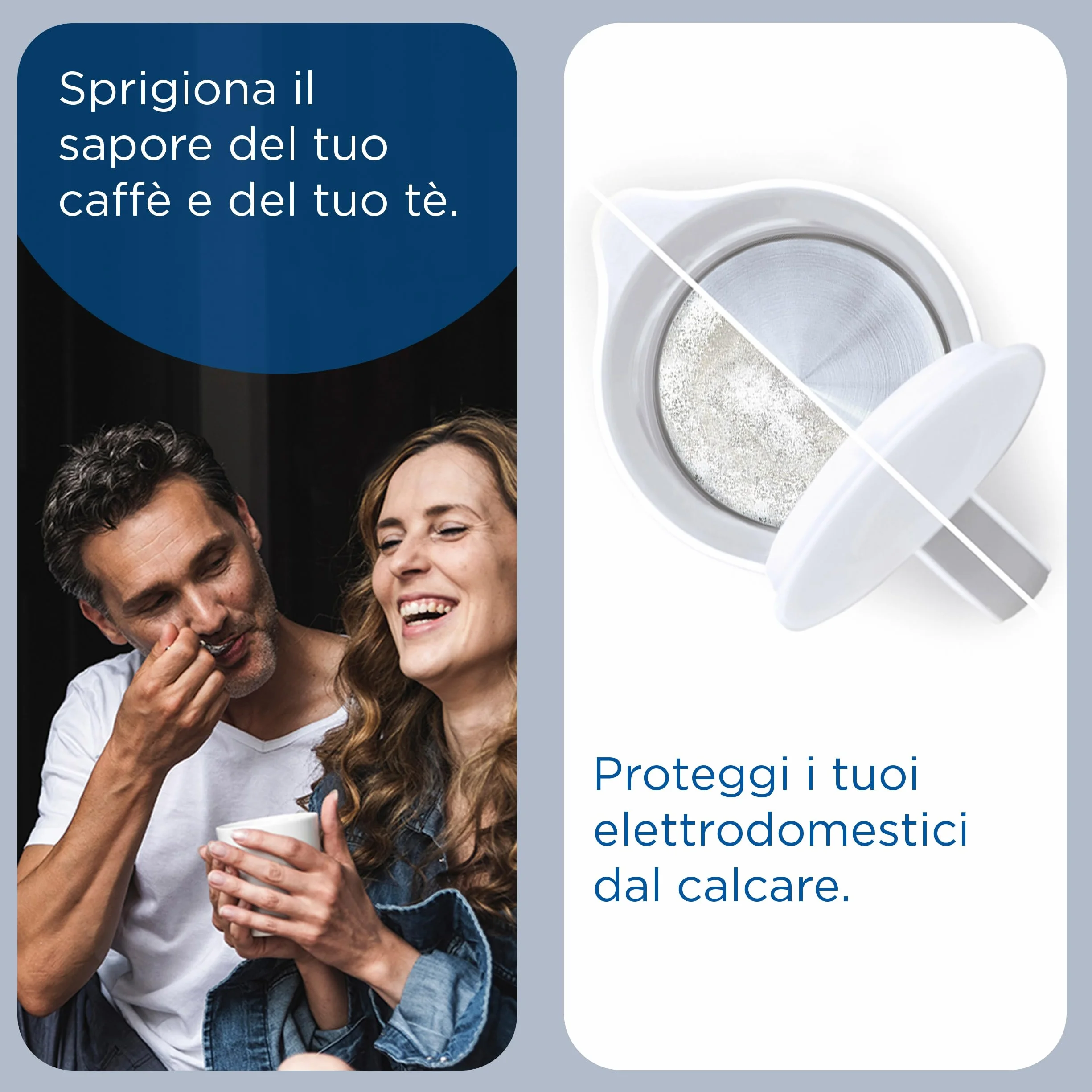 BRITA filtro P1000 per sistema filtrante mypure P1, 1200 l / 12 mesi - riduce calcare, metalli, cloro