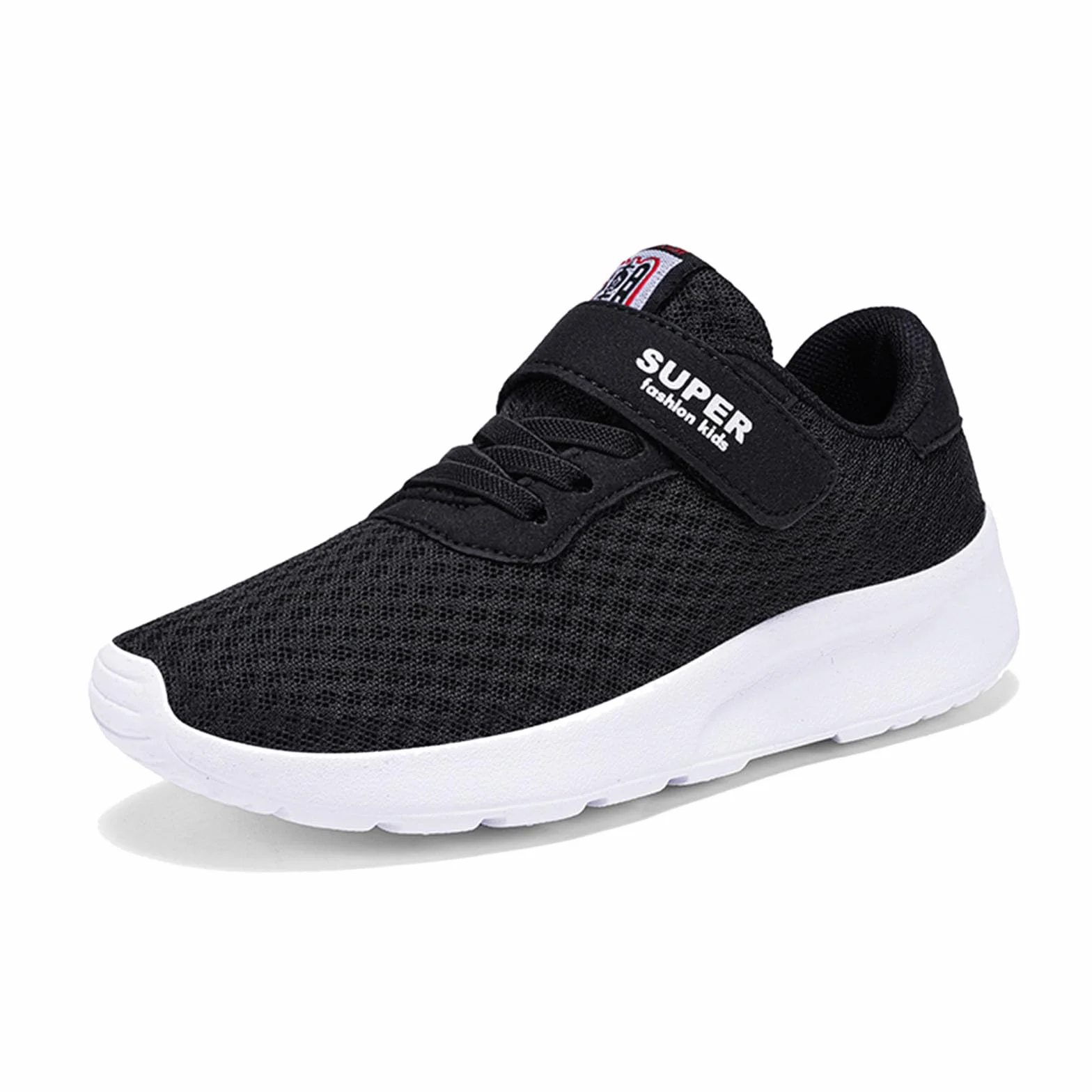 Scarpe da ginnastica per bambini, leggere, traspiranti, senza lacci, per ragazzi e ragazze, con suola flessibile, costruzione durevole, scarpe da corsa per bambini per attività scolastiche e