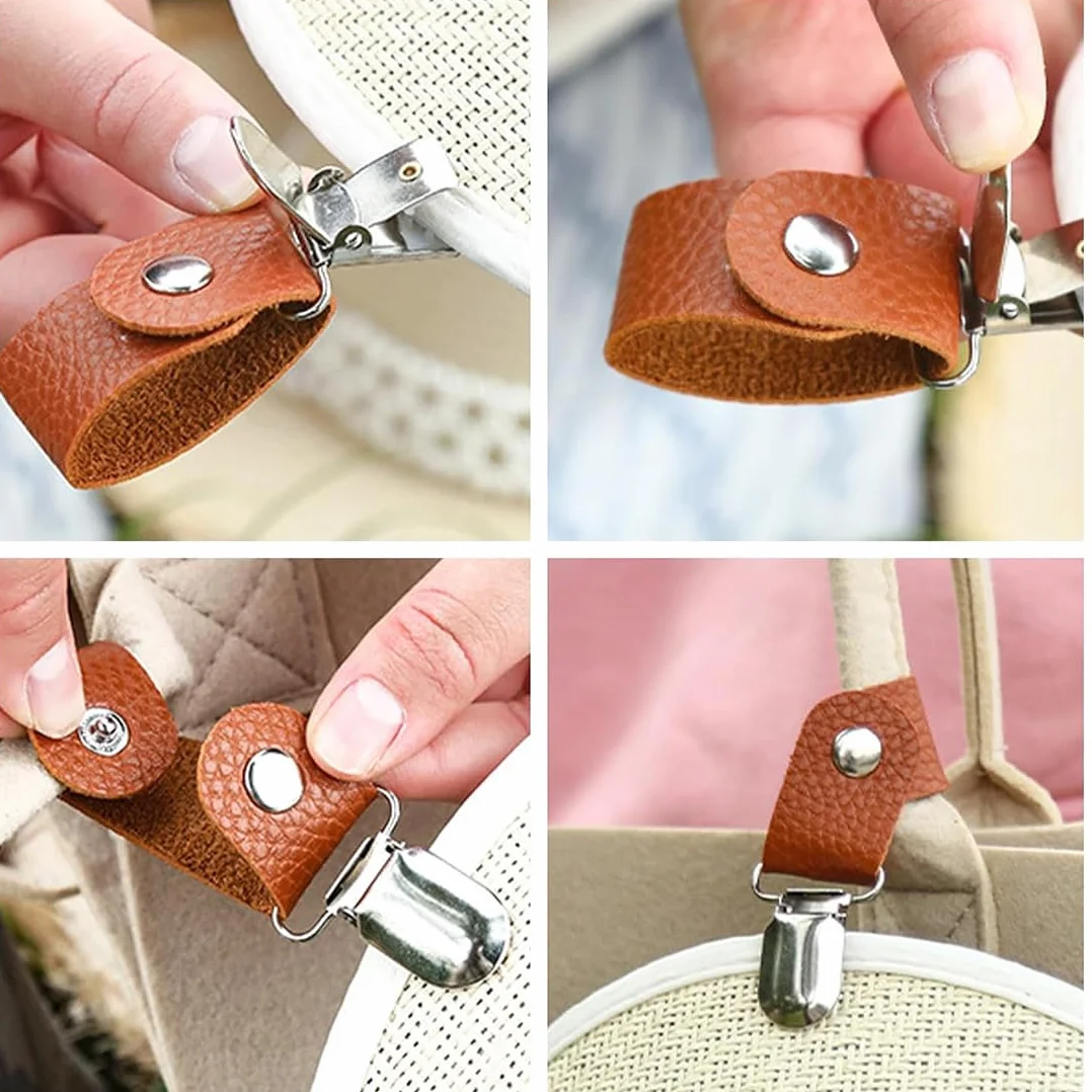 JEYORZY 3pcs clip per cappelli da viaggio, compagni per cappelli all'aperto,per Borsa da Viaggio, Zaino, Borsa, Cappello Multifunzionale Clip, Cappelli Cappelli