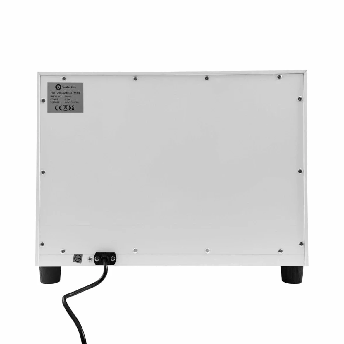 Scaldasalviette Elettrico Termostato Termoarredo Calorifero per Bagno Saloni di Bellezza Hotel 220-240V 200W Capacità 70 Asciugamani Luce Ultravioletta UV 2 Ripiani Rimovibili+2 Pinze Gratuite- Bianco