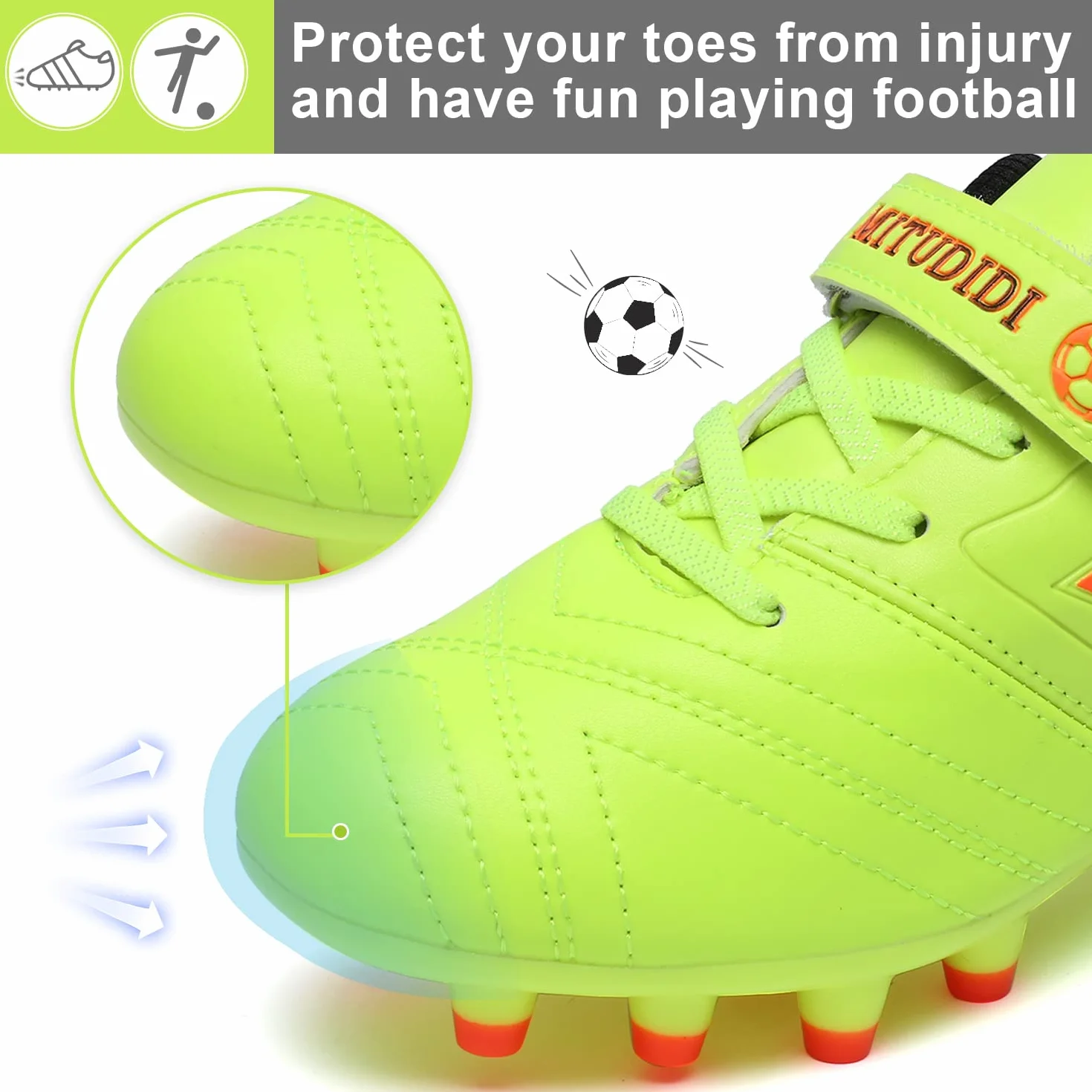 Scarpe da Calcio da Bambino Scarpe da Allenamento Bambini Teenager Scarpe da Calcio da Ragazzo Scarpe da Calcio da Uomo Scarpe da Calcio da Ragazze