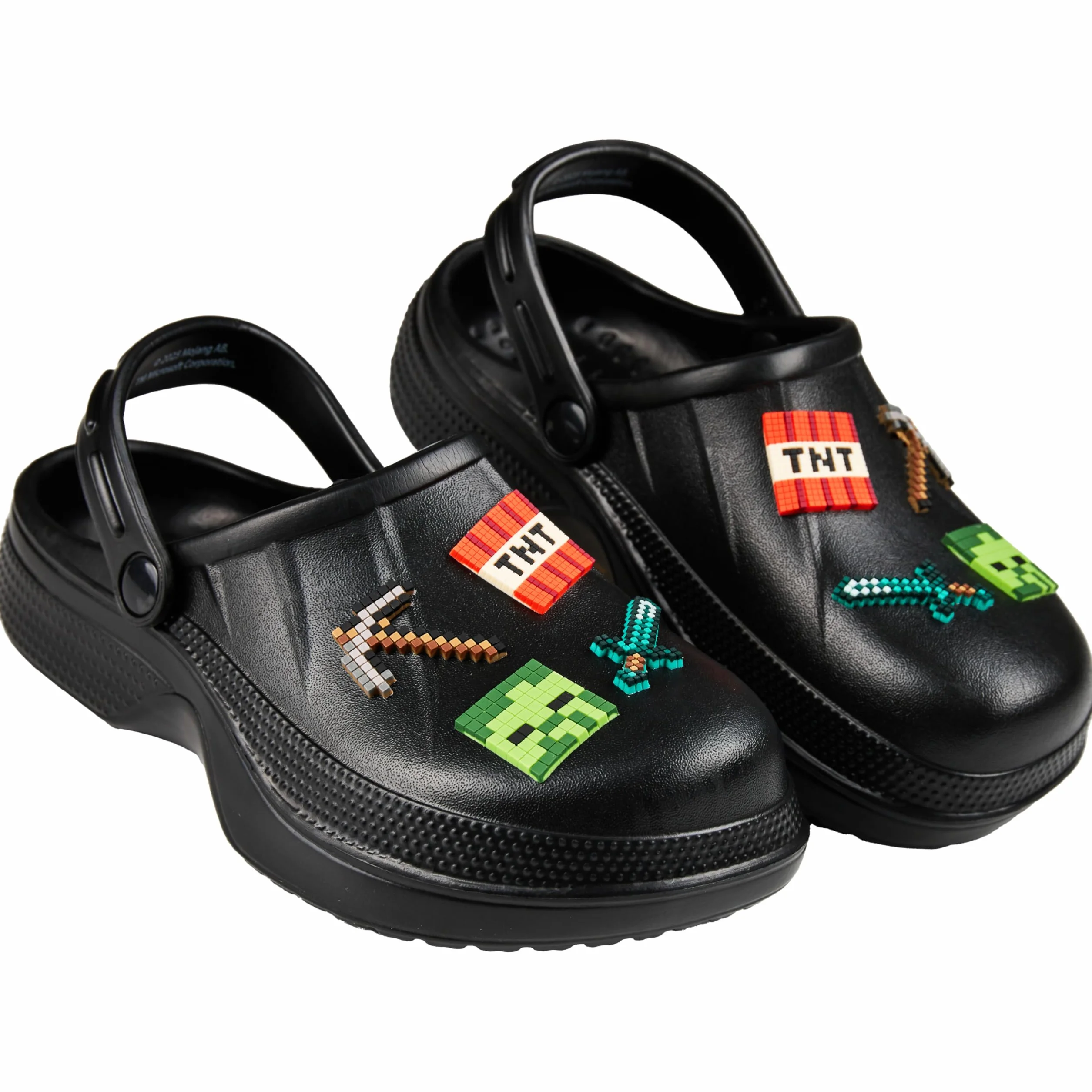 Minecraft Zoccoli Bambino con o senza Ciondoli Scivolare Ciabatte Bambina Giardino Piscina Creeper Regalo Bambini
