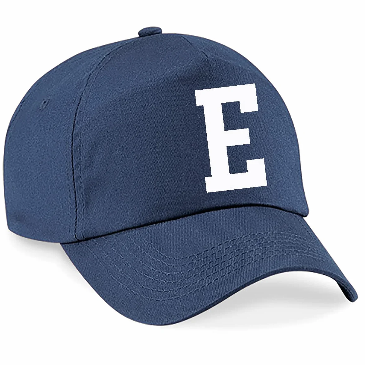 Cappello da Sole Estivo per Bambini in Cotone Blu Navy Regolabile