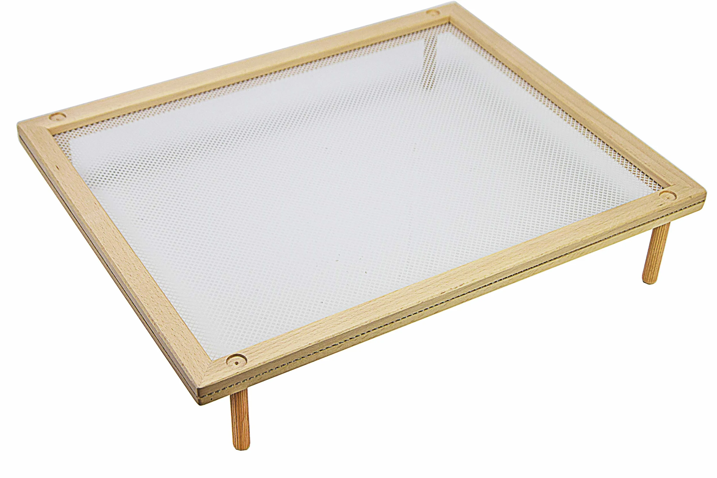 Elettro Center Art.390 Vassoio Asciuga Pasta, Legno, Beige