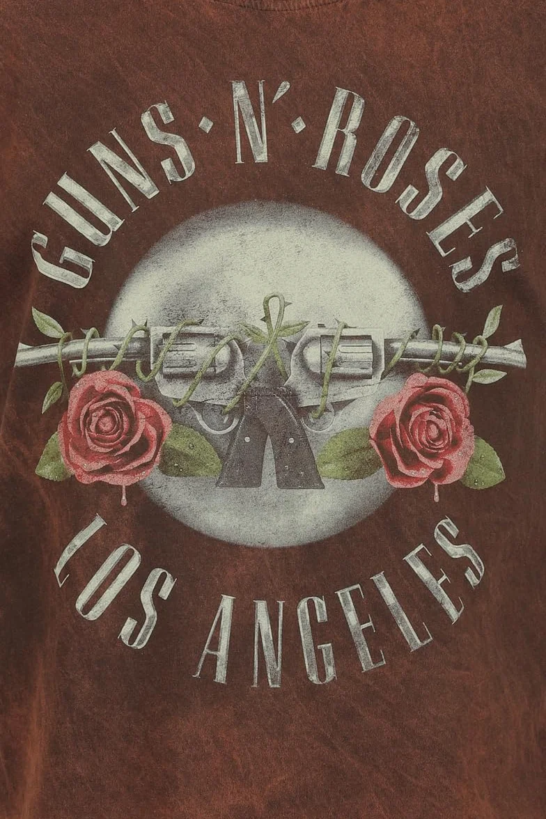 Guns N' Roses Los Angeles Uomo Canotta ruggine Regular