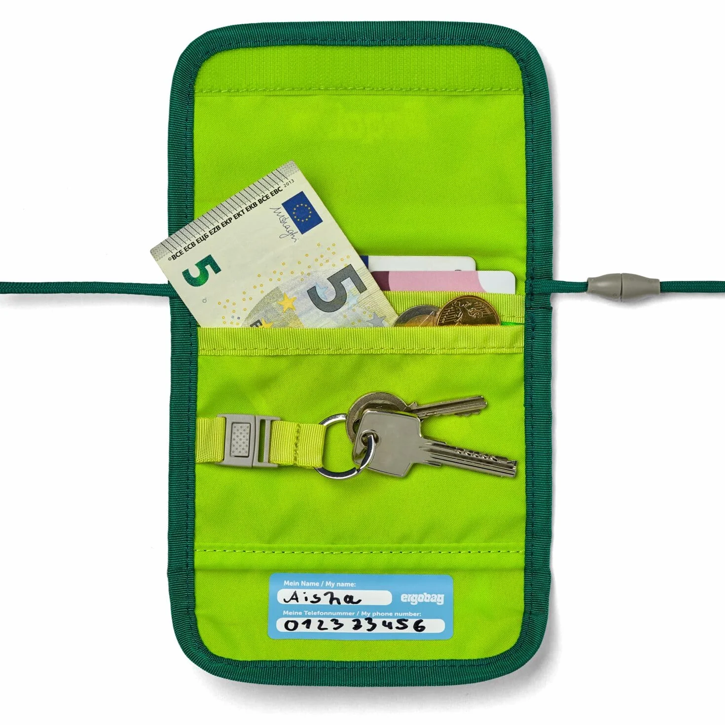 ergobag Neck Pouch Borsa Unisex-Bambini e Ragazzi