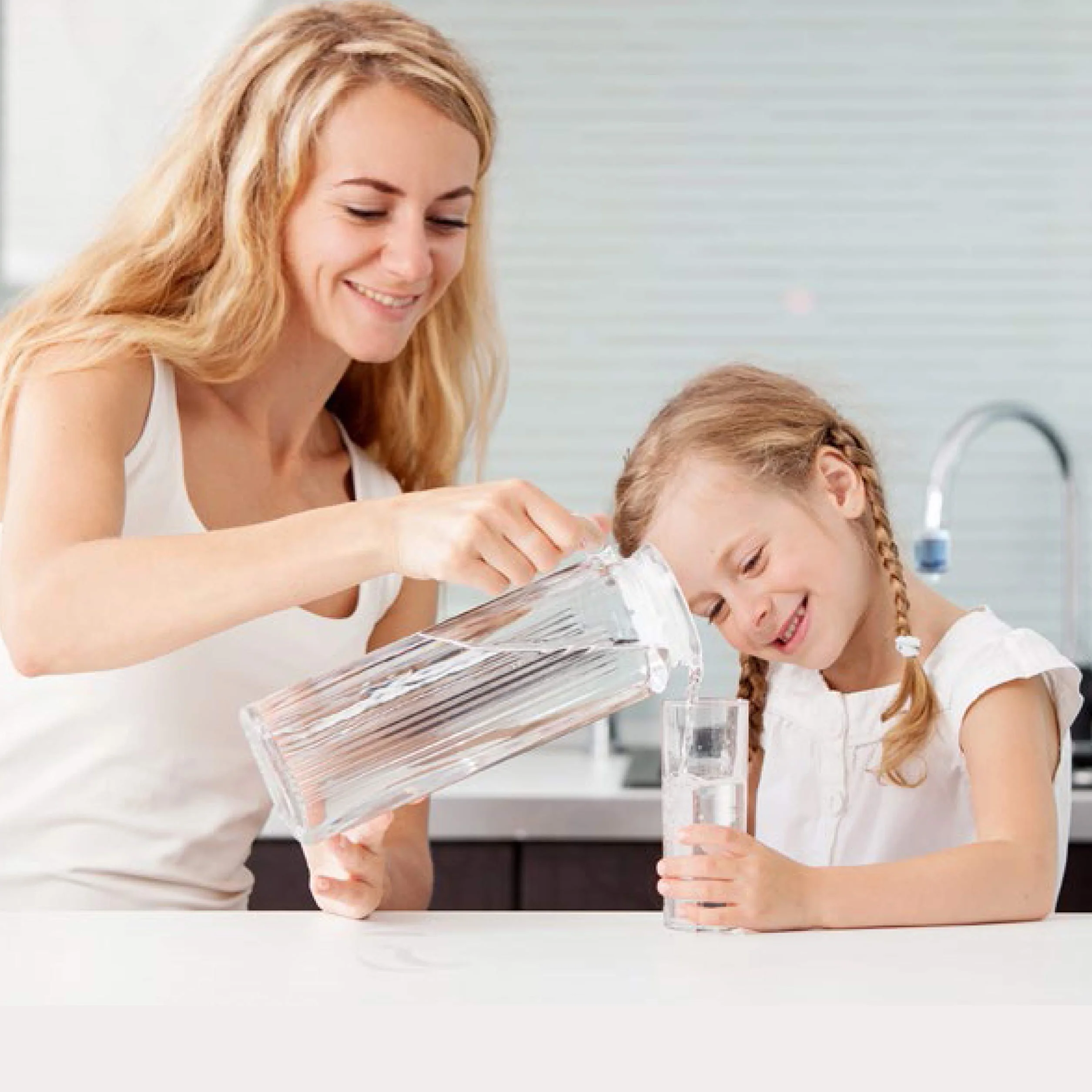 AQUASAN Cartucce Filtro Ricambio Aquacompact Aquagaia Filtro Rubinetto Filtraggio Acqua Depuratore Microfiltrazione Acqua Potabile Sistema Filtrante Multi Stadio
