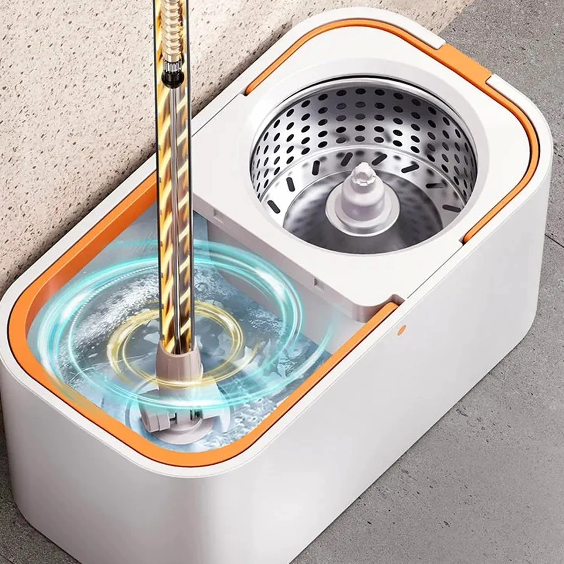 Joybos 360 Spinning Mop Bucket Sistema Di Pulizia