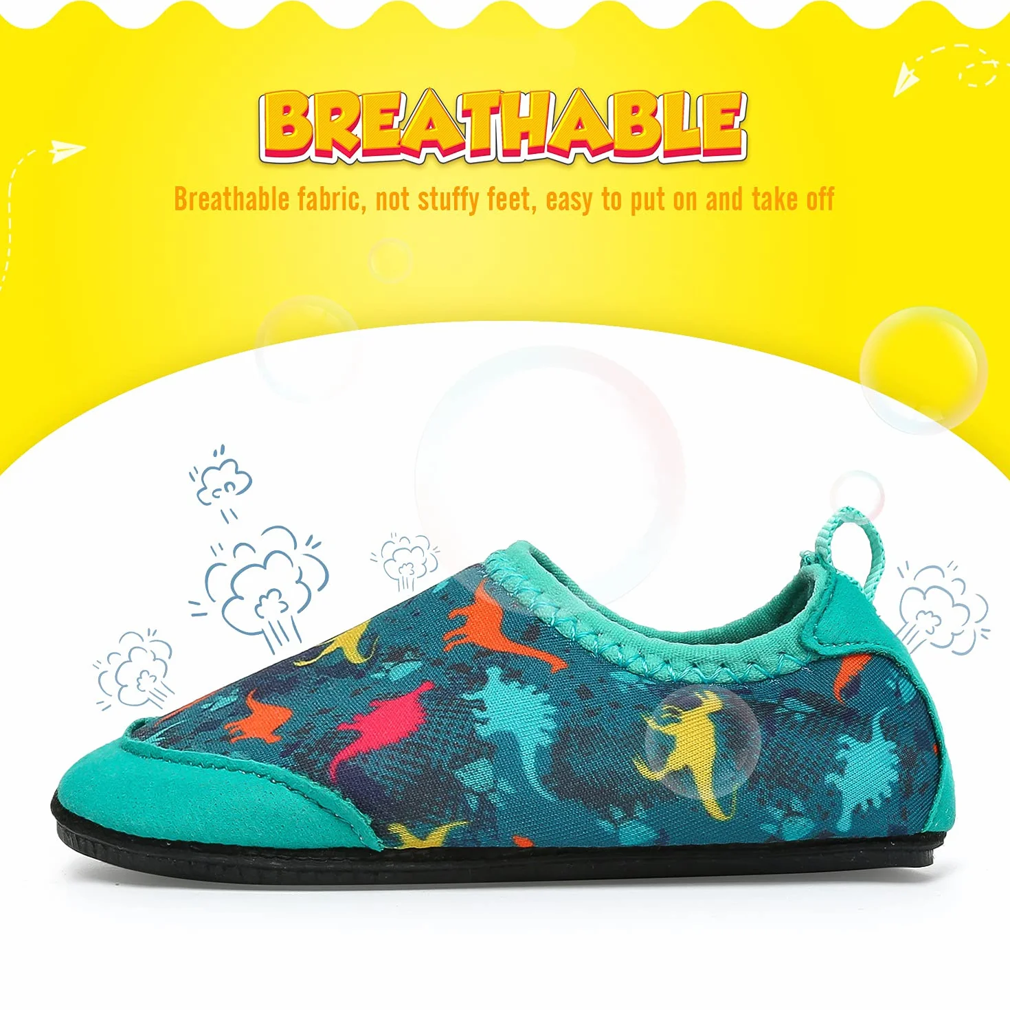 Scarpe da Acqua Bambini Antiscivolo Asciugatura Rapida Spiaggia Ragazze Ragazzi