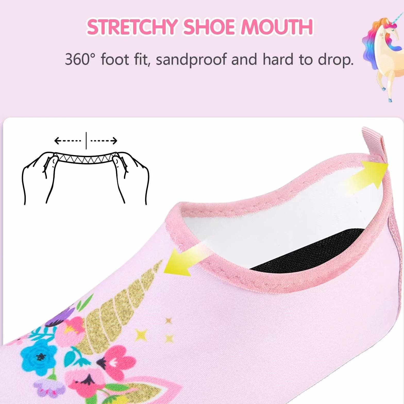 Scarpe da Bagno Bambini Asciugatura Rapida Scarpette da Surf Piscina Spiaggia
