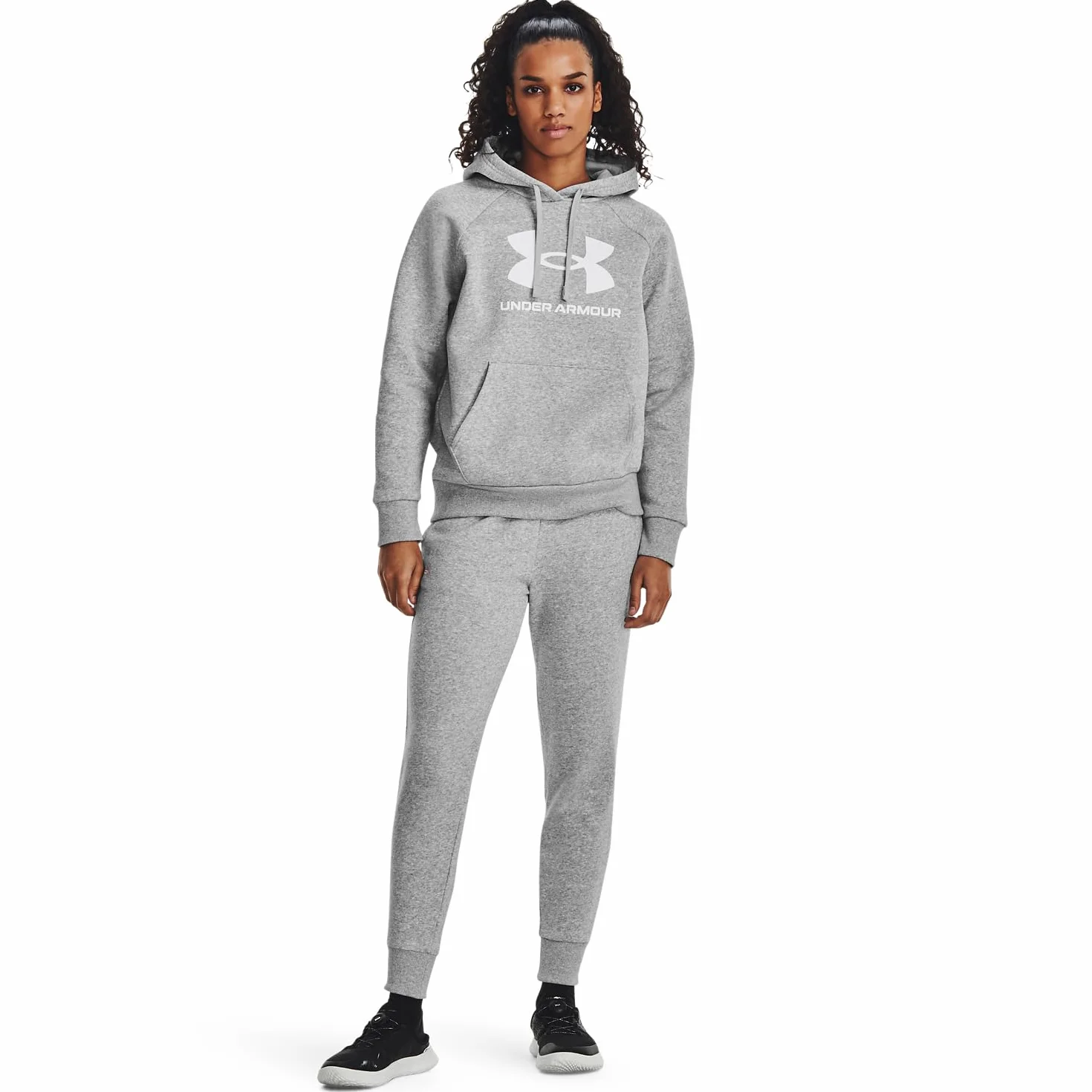 Under Armour UA Rival Fleece Big Logo HDY Maglia di Tuta Donna