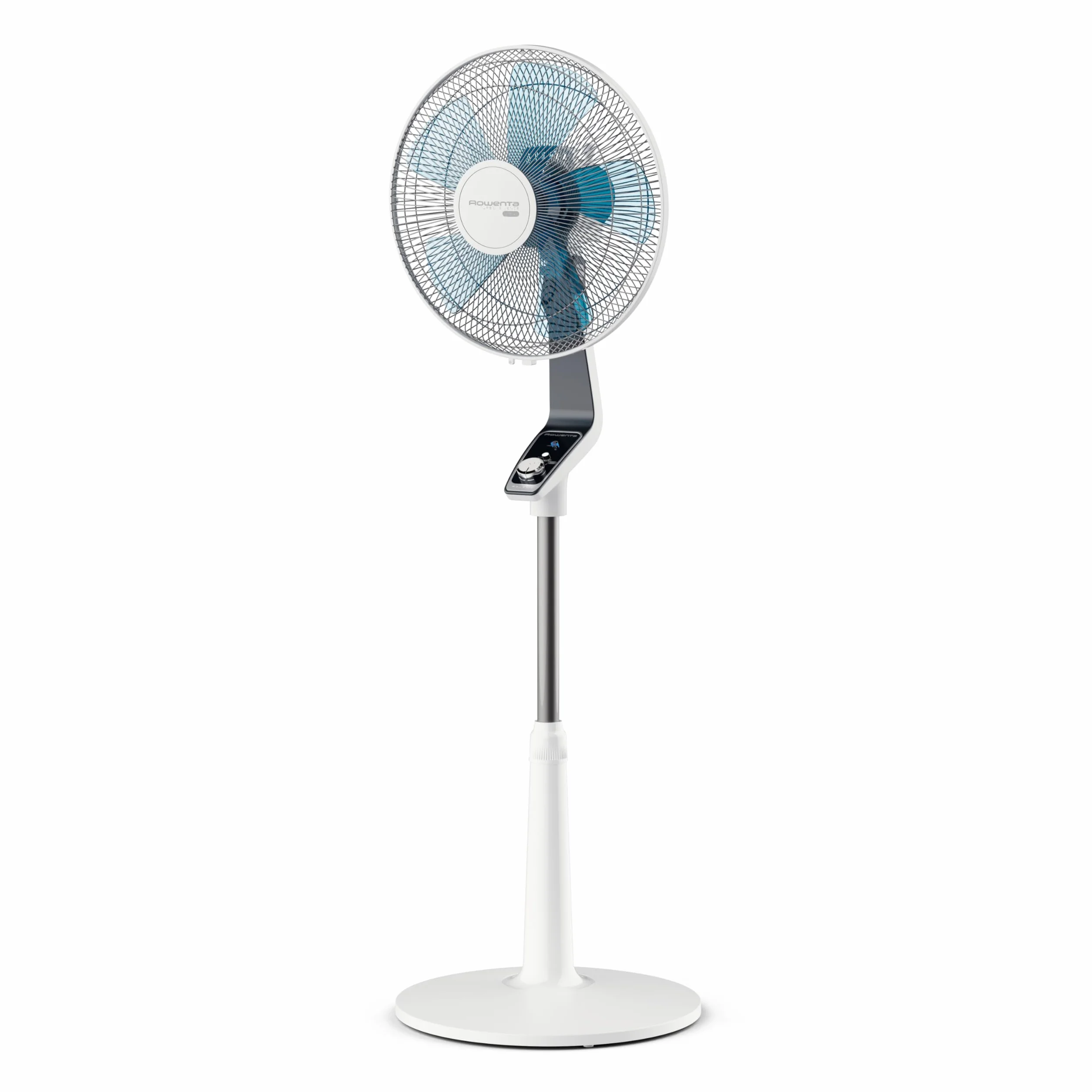 Rowenta Silence Extreme, Ventilatore a Piantana con 4 Velocità e Turbo Boost, Ventilatore Silenzioso, Oscillazione Automatica, Bianco, Vu5640