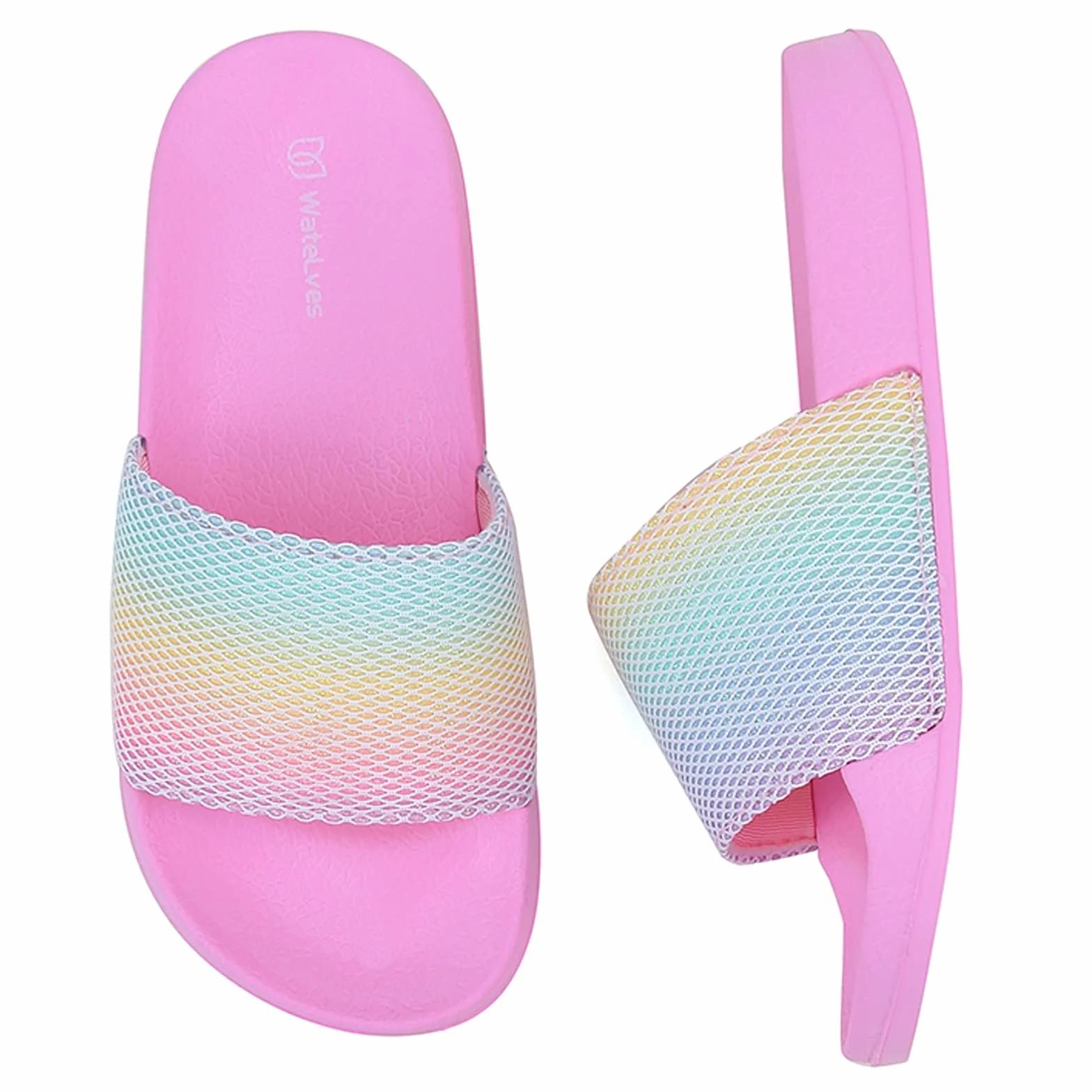 WateLves Ciabatte Bambina Estive Antiscivolo Bambino Ragazzi Ragazze Pantofole da Interno da Esterno Punta Aperta