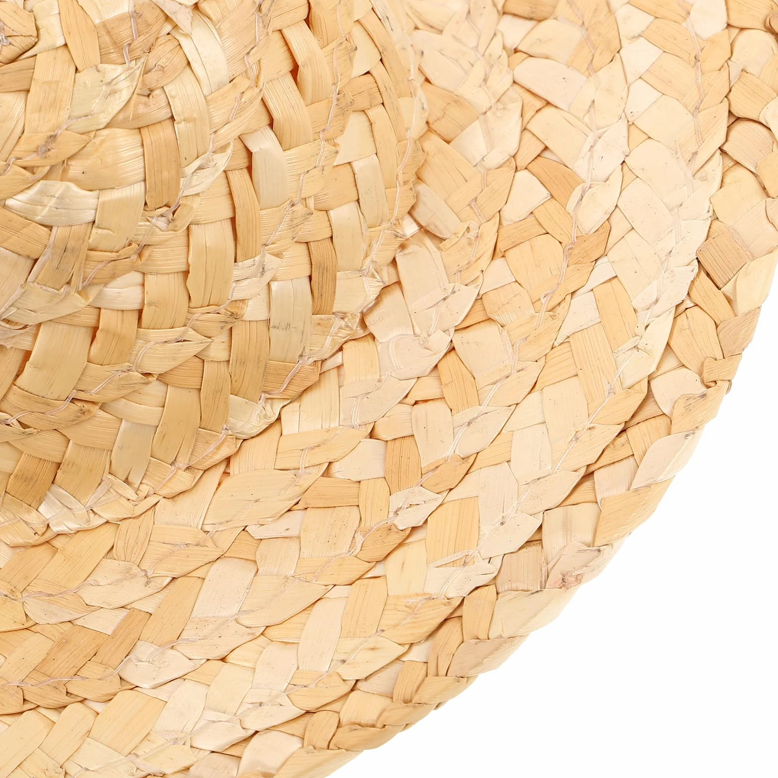 2 Pezzi Cappelli Mini di Paglia Beige per Bambole, Sombrero Intrecciato Leggero e Versatile per Decorazioni e Attività Creative in Famiglia