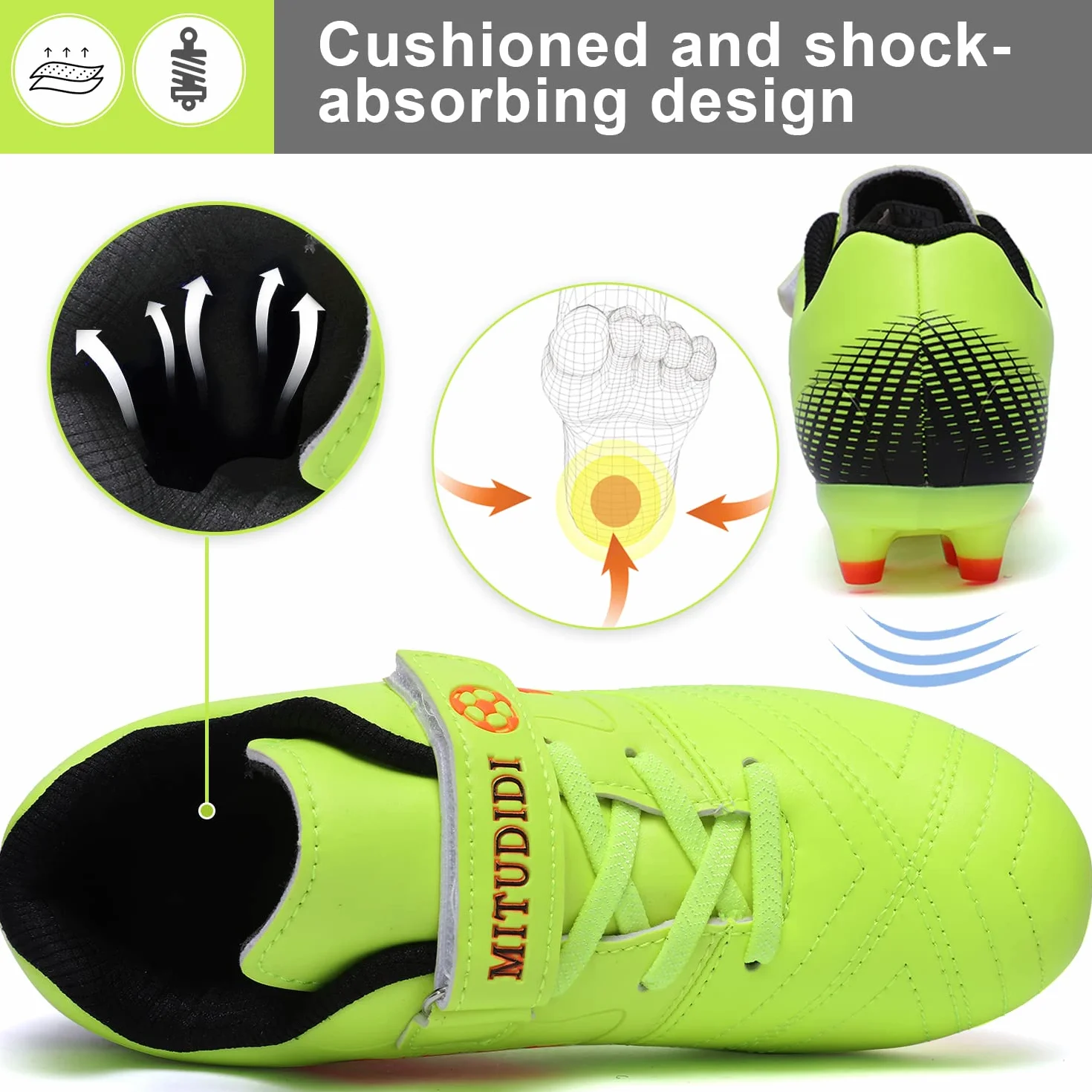 Scarpe da Calcio da Bambino Scarpe da Allenamento Bambini Teenager Scarpe da Calcio da Ragazzo Scarpe da Calcio da Uomo Scarpe da Calcio da Ragazze