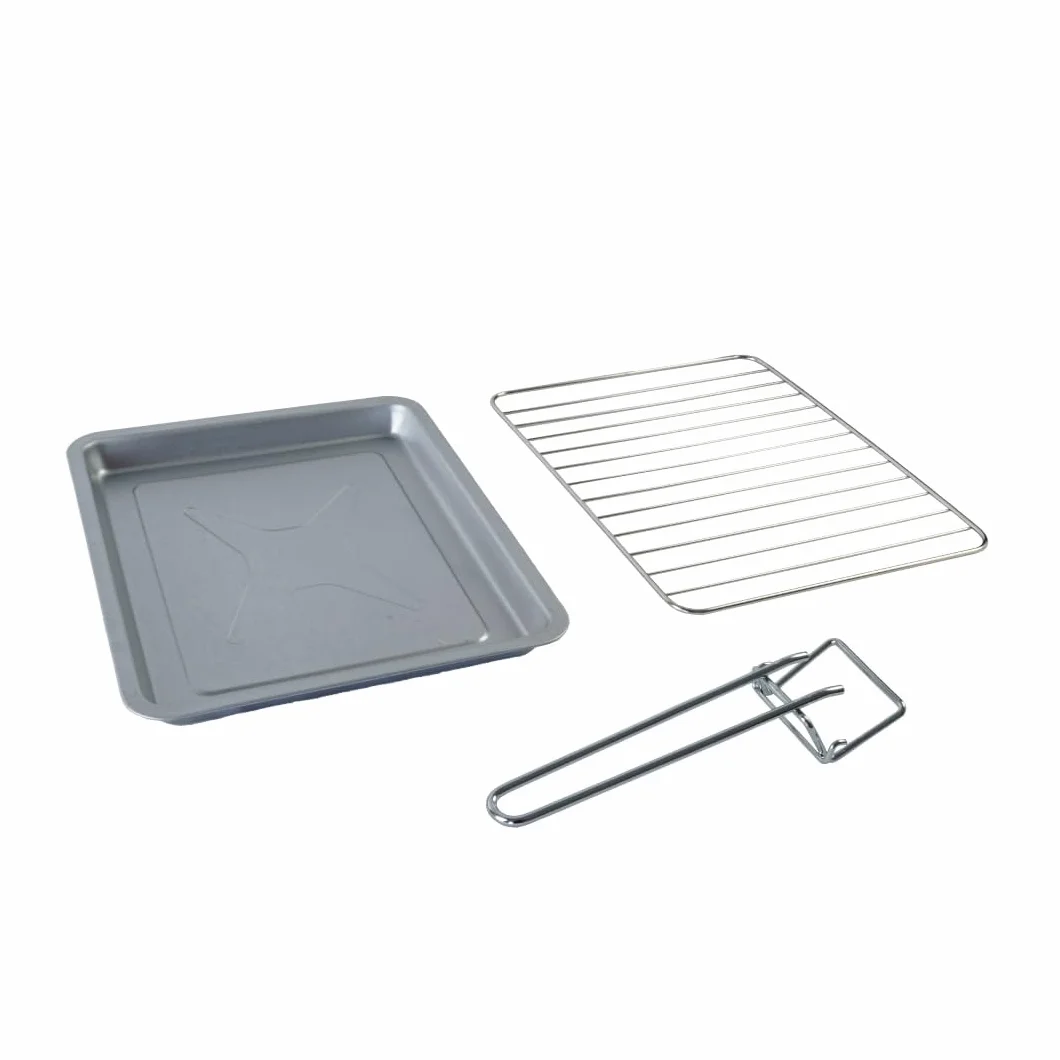 Forno Elettrico Ventilato 28 Litri 1500W Acciaio Inox Lavastoviglie Timer 90 min FOK2812