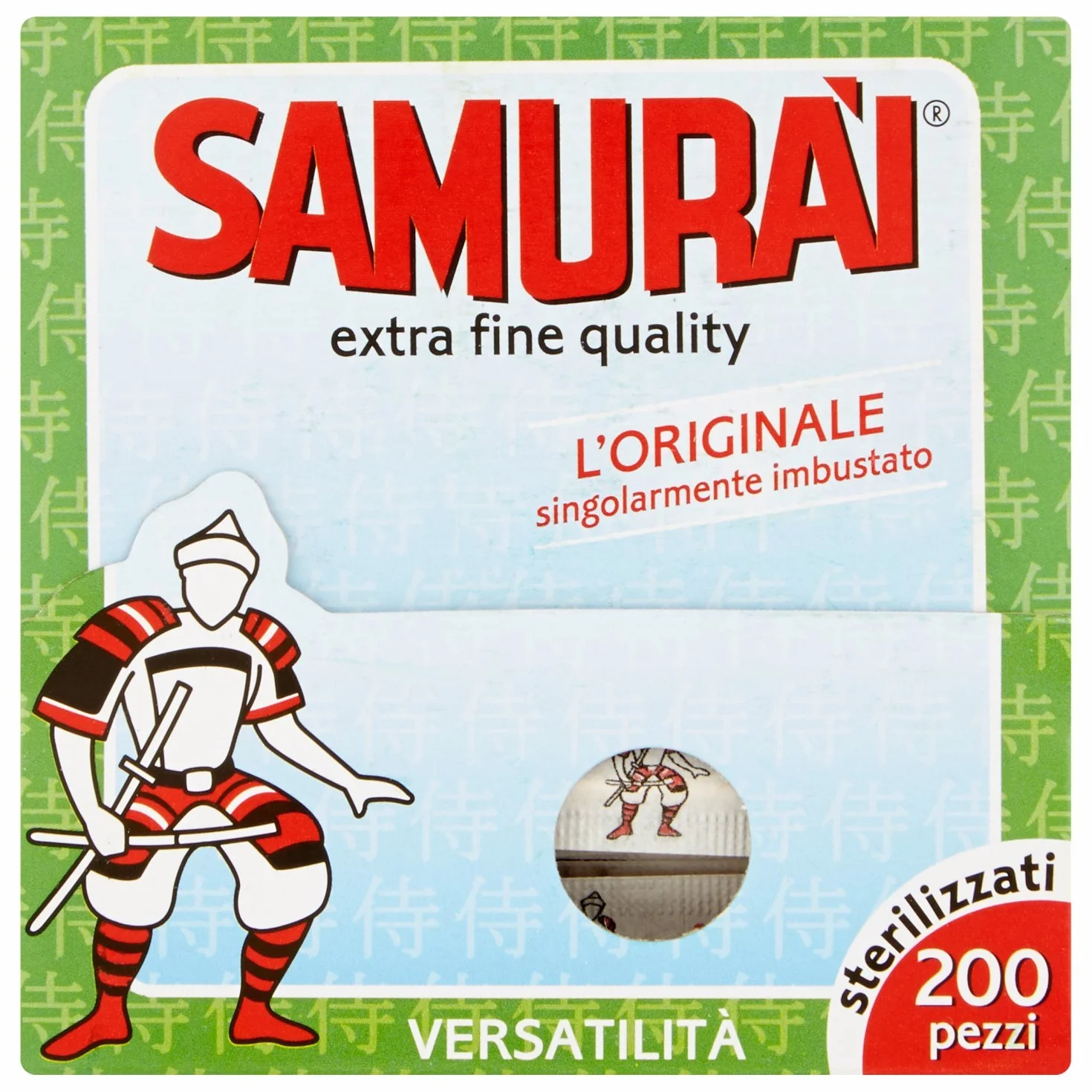 Samurai Stuzzicadenti Imbustati 200 Pezzi