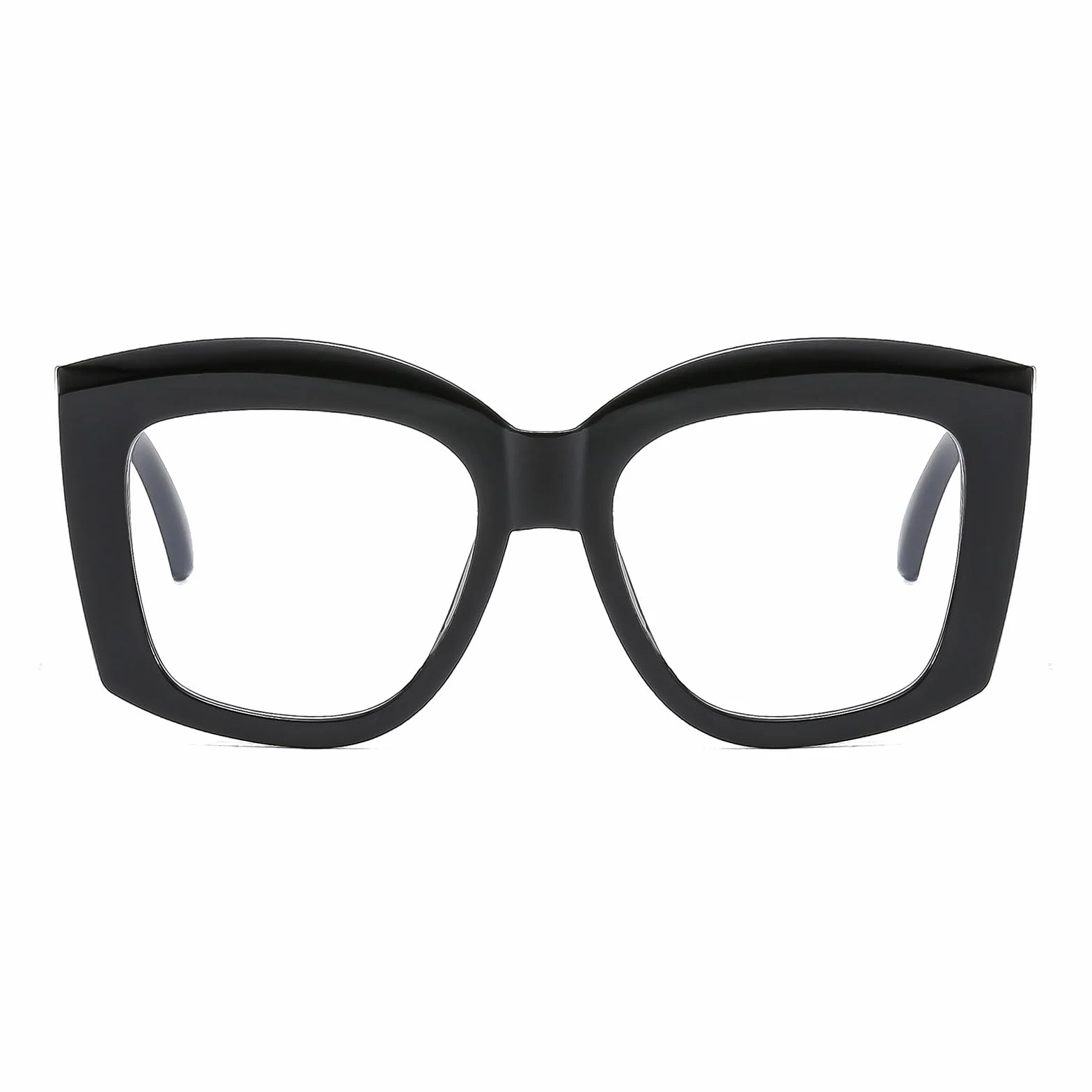 Occhiali Anti Luce Blu Donna Quadrati Montatura Spessa Grandi Anti Affaticamento