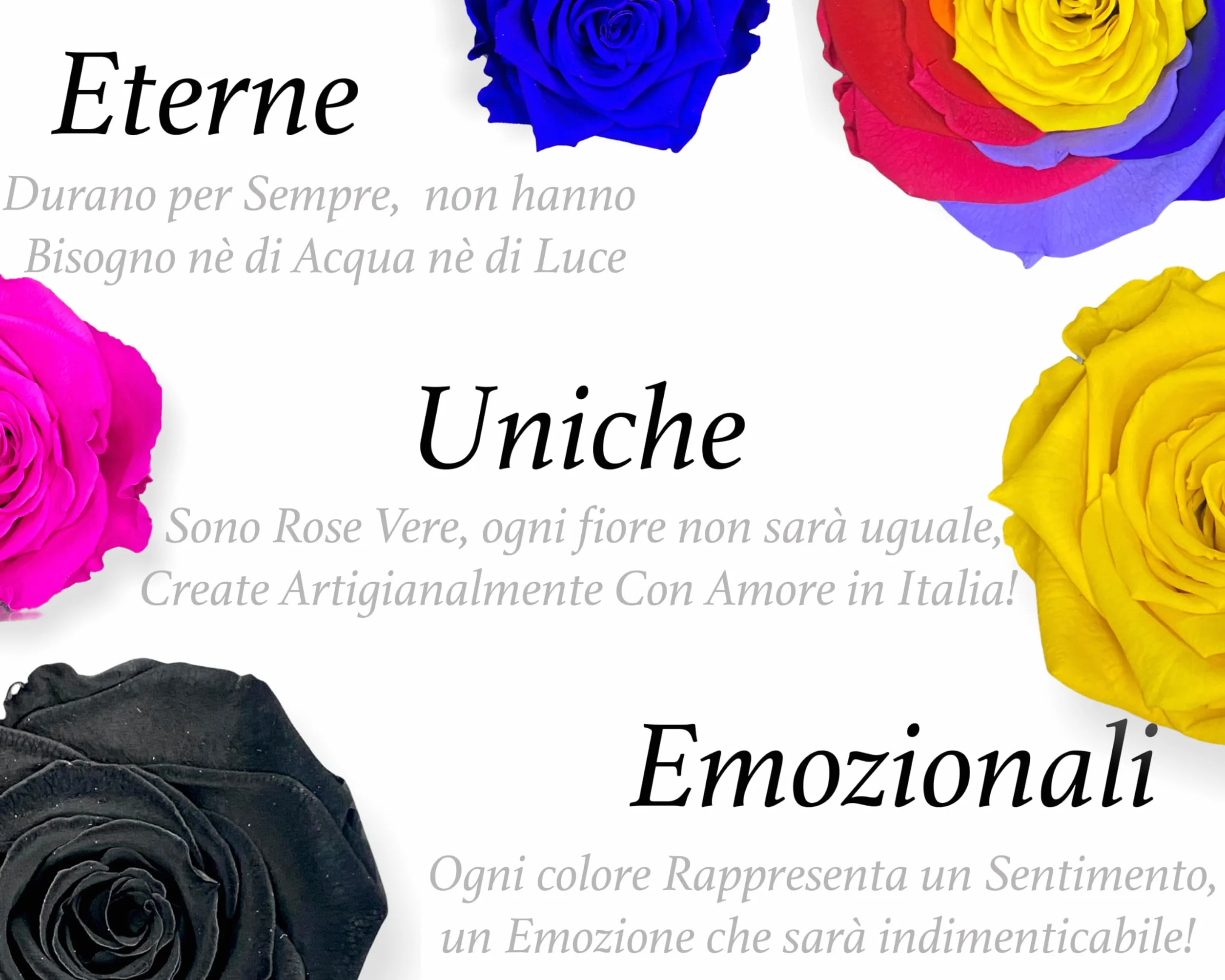 Box Tondo Rosa Oro stabilizzata Profumata plexiglass 9cm Idea Regalo Nozze Matrimonio Anniversario 50 Anni Fatto in Italia