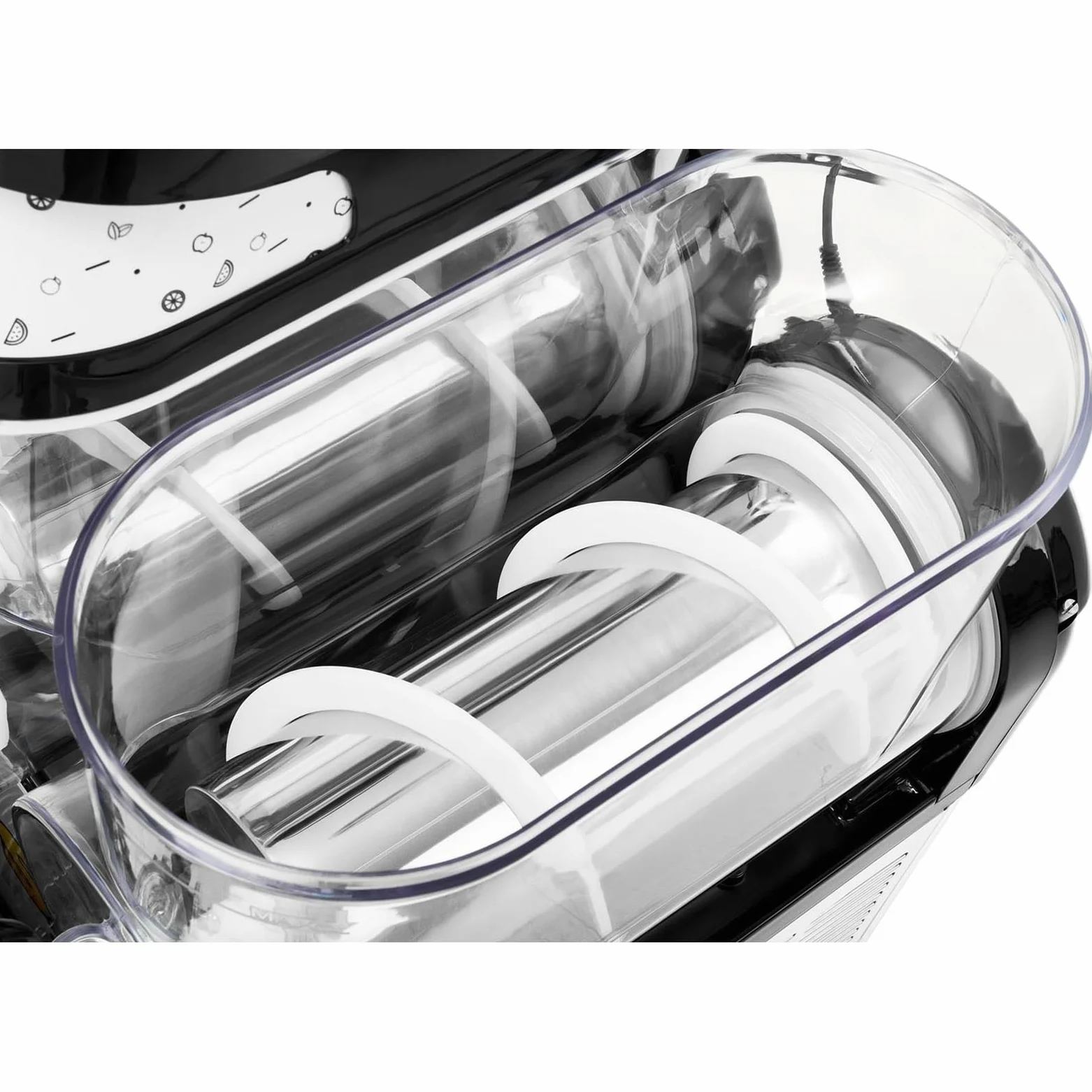 Royal Catering Macchina Per Granite Macchina Per Sorbetto RCSL 2/10 (2 x 12 l, LED, 600 W, Senza BPA)