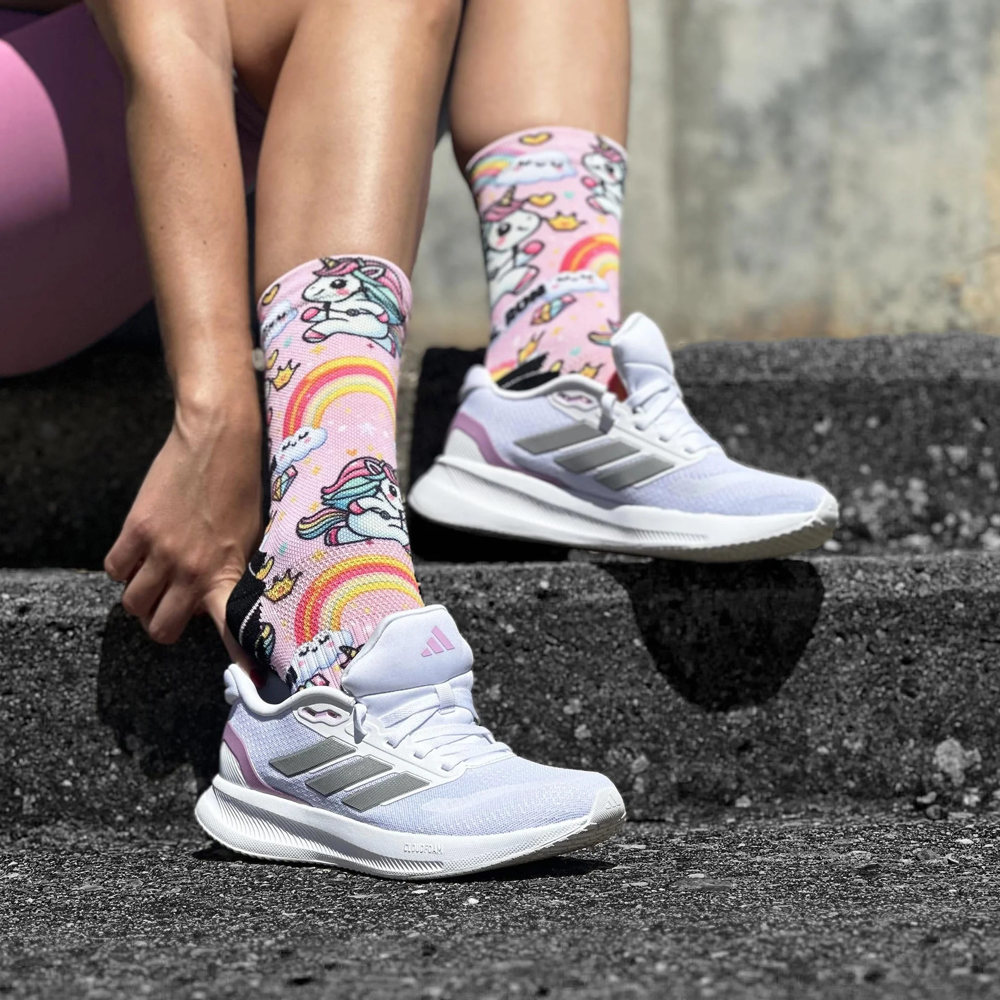 Jungle Socks Elite Series - Calze ad Alte Prestazioni per Running, Traspiranti, Compressive e Rinforzate.