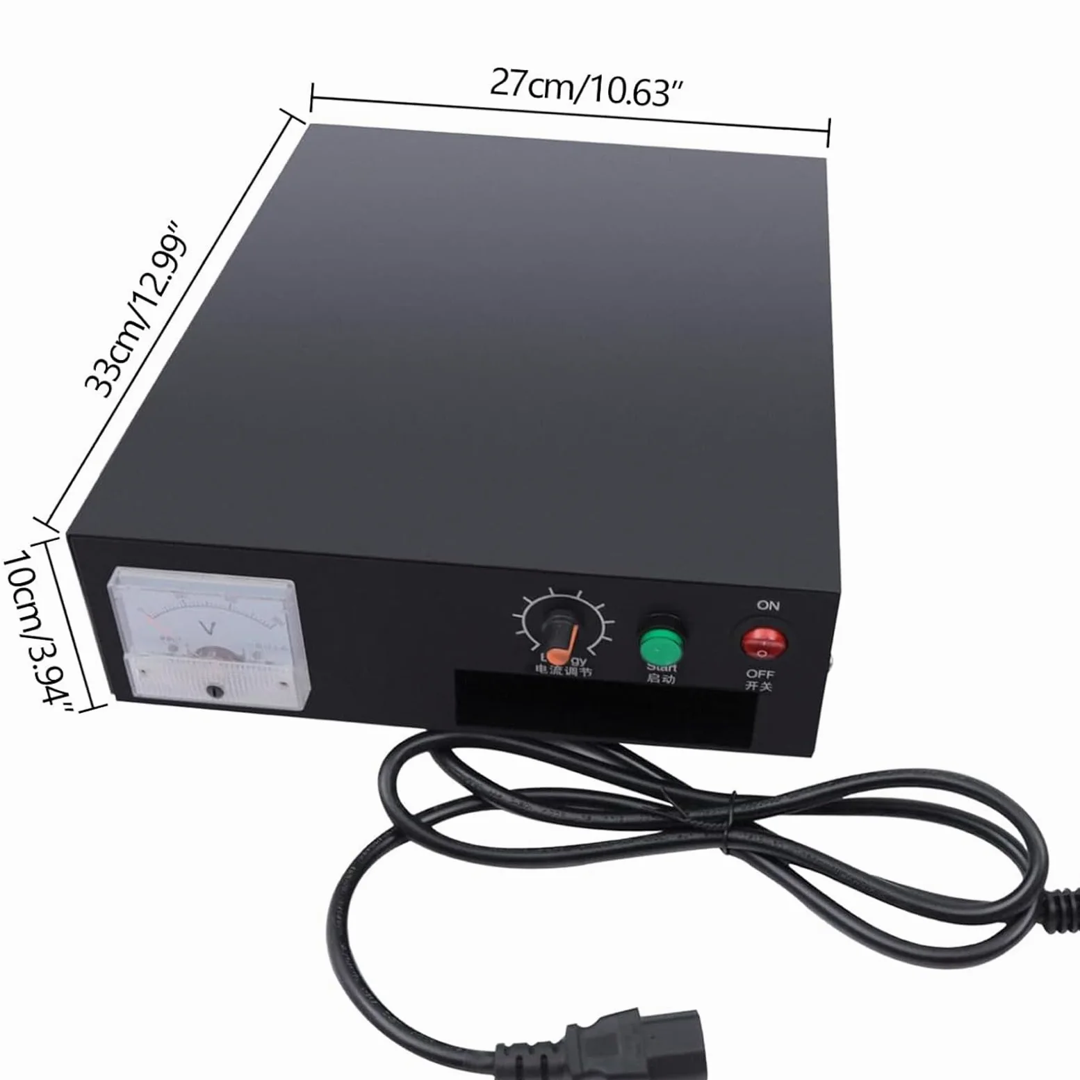 NGARY Sigillo fotosensibile Digitale, creatore di sigilli per timbri Flash 2200J con 10 Ingranaggi di Regolazione dell'energia, per Realizzare francobolli turistici Personalizzati
