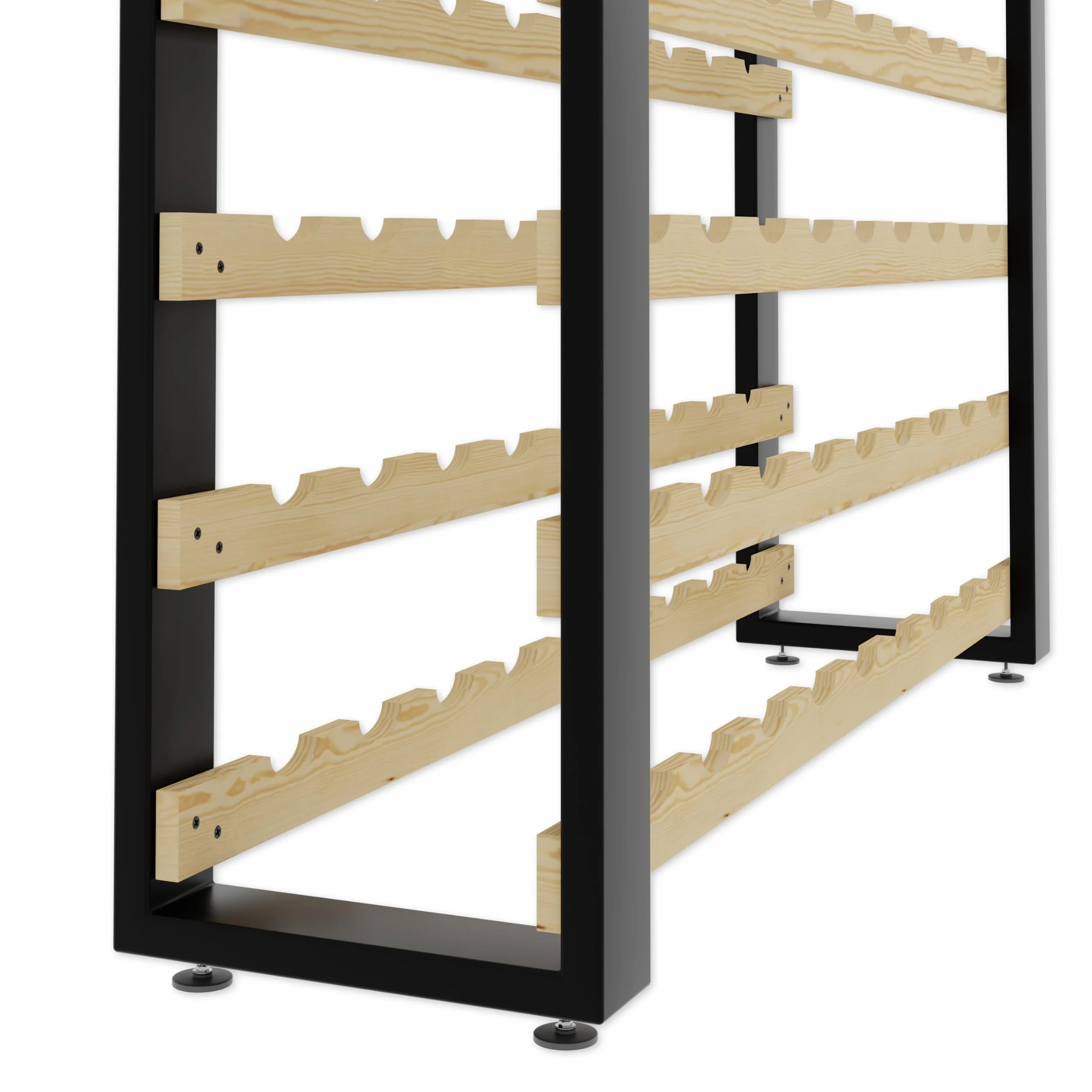 Lenmar Armadietto per Vino LOFT 135 Legno 204 x 104 x 27 135 Bottiglie