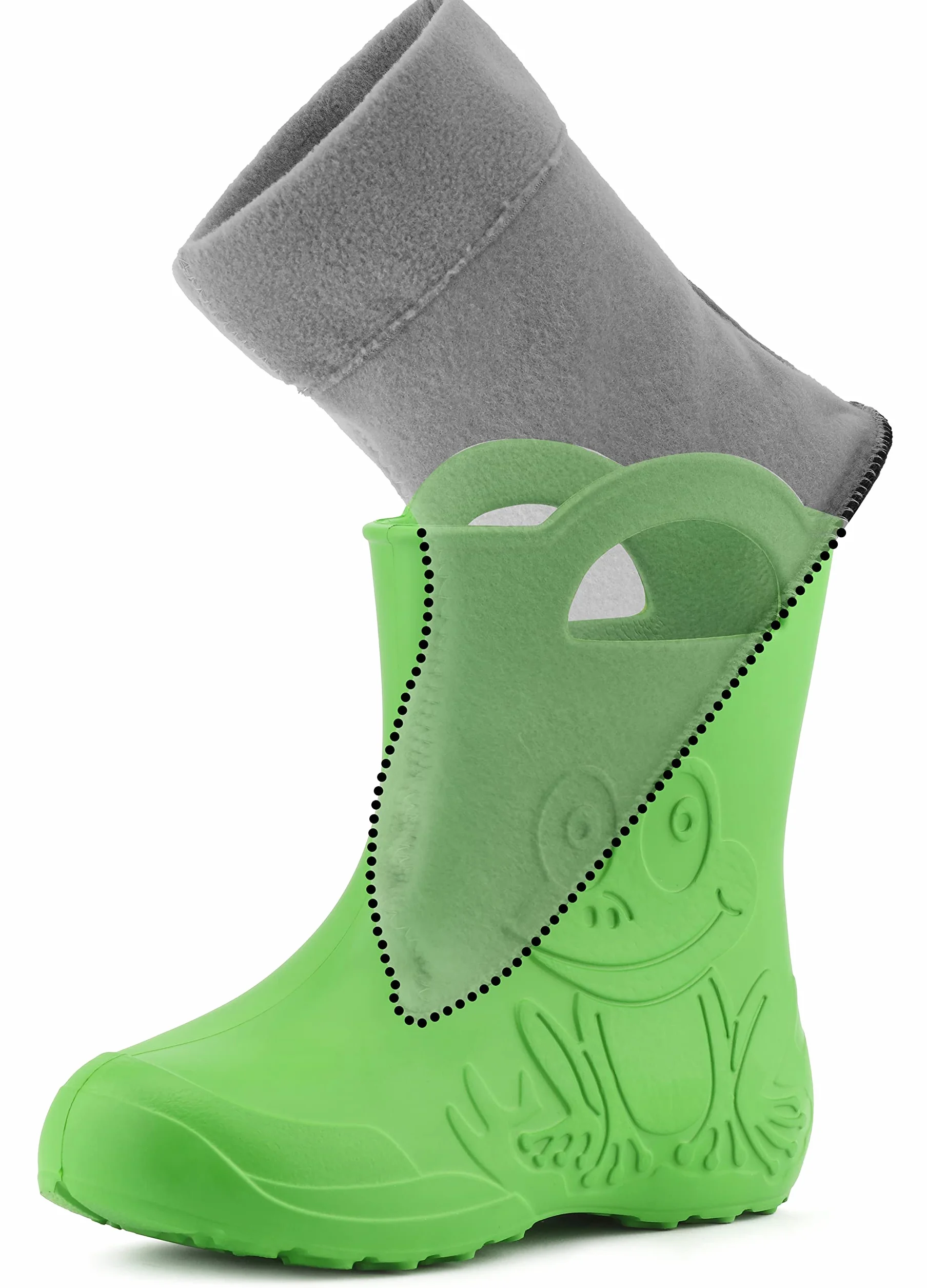 Ladeheid Calzini riscaldanti per bambini per stivali di gomma LA-CA-01 LA-CA-03 LA-CA-04