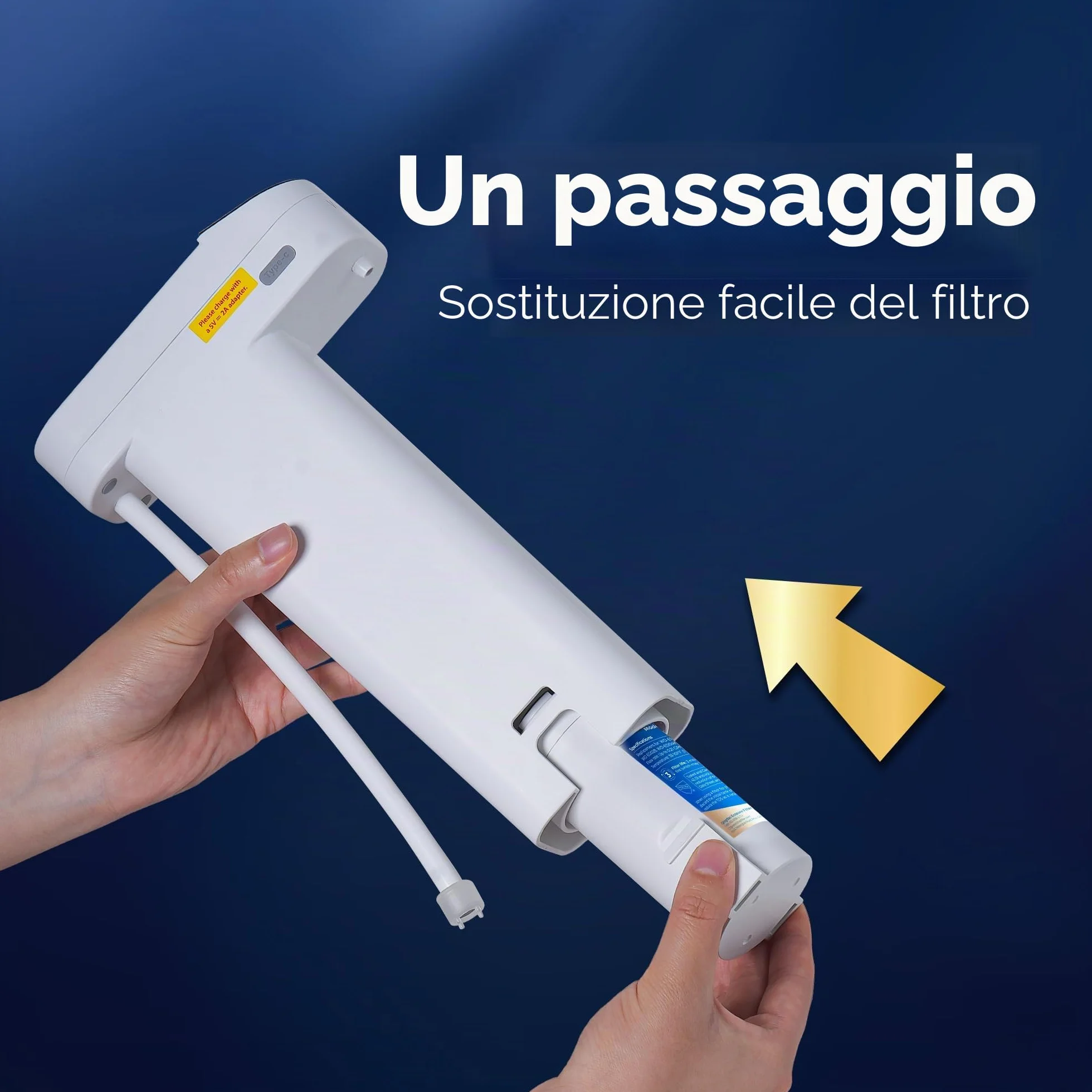 Waterdrop WD-EDF Filtri di ricambio per caraffe filtranti acqua, compatibili WD-ED01W WD-ED01B, durata 3 mesi o 757 litri, confezione da 3