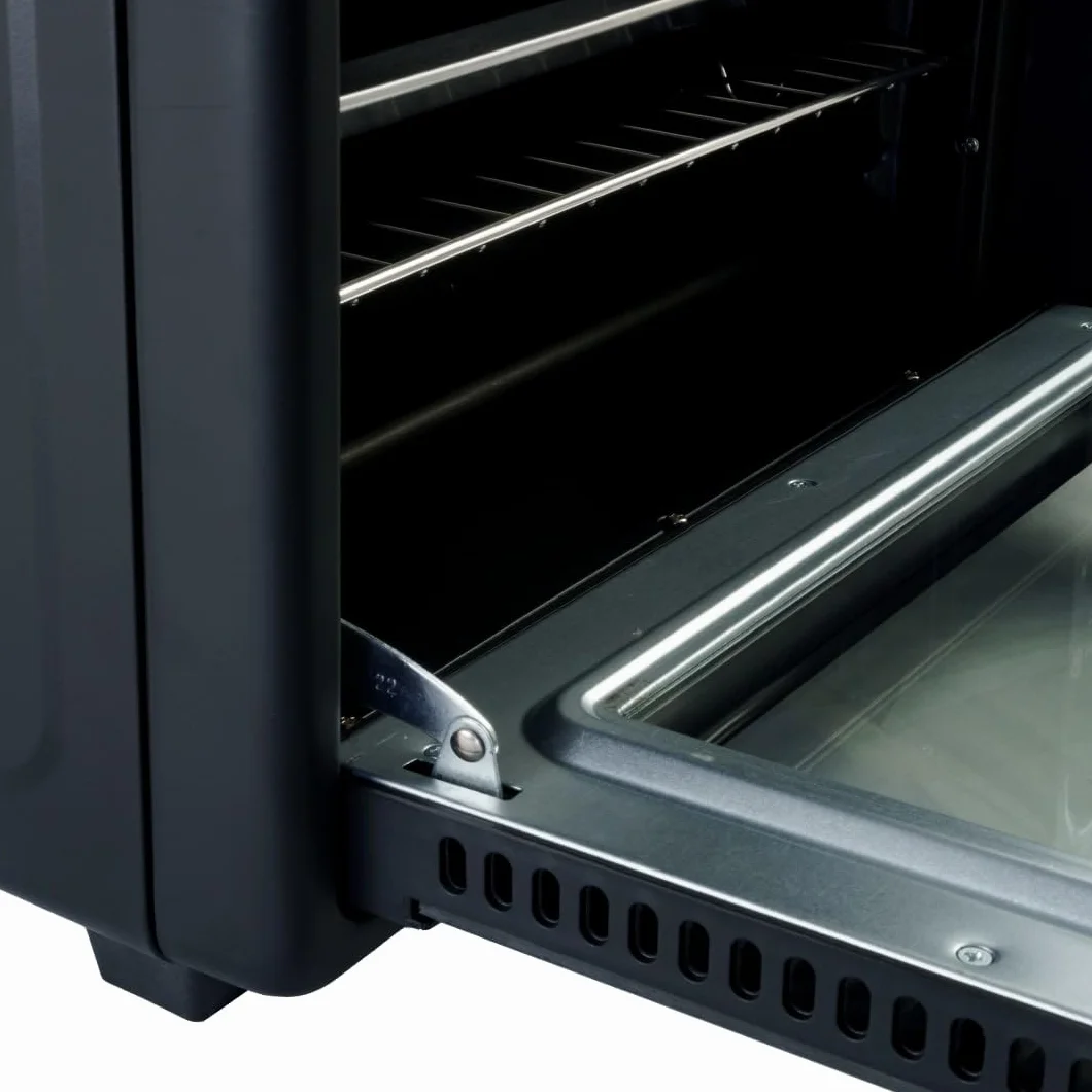 Forno Elettrico Ventilato 28 Litri 1500W Acciaio Inox Lavastoviglie Timer 90 min FOK2812