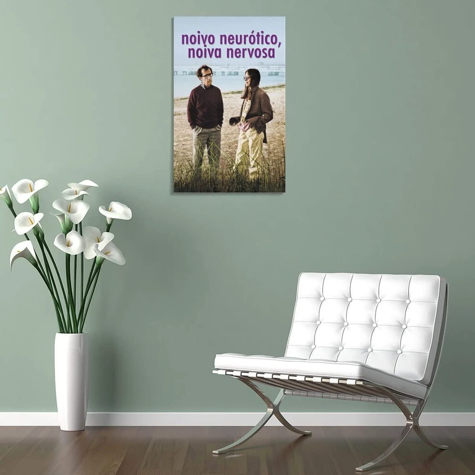 Annie Hall - Poster con stampa artistica da parete, con film commedia e moderno, per camera da letto, 50 x 75 cm