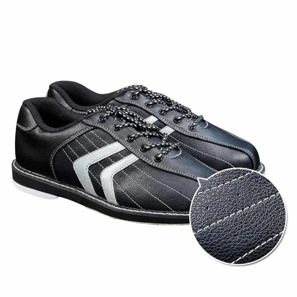 Scarpe da Bowling Uomo Pelle Antiscivolo Traspirante
