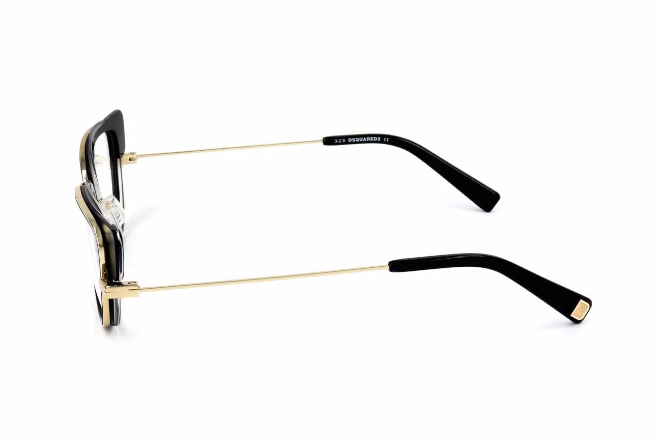 DSQUARED2 DQ5303 Oprawka Shiny black 54/17/140 Damskie