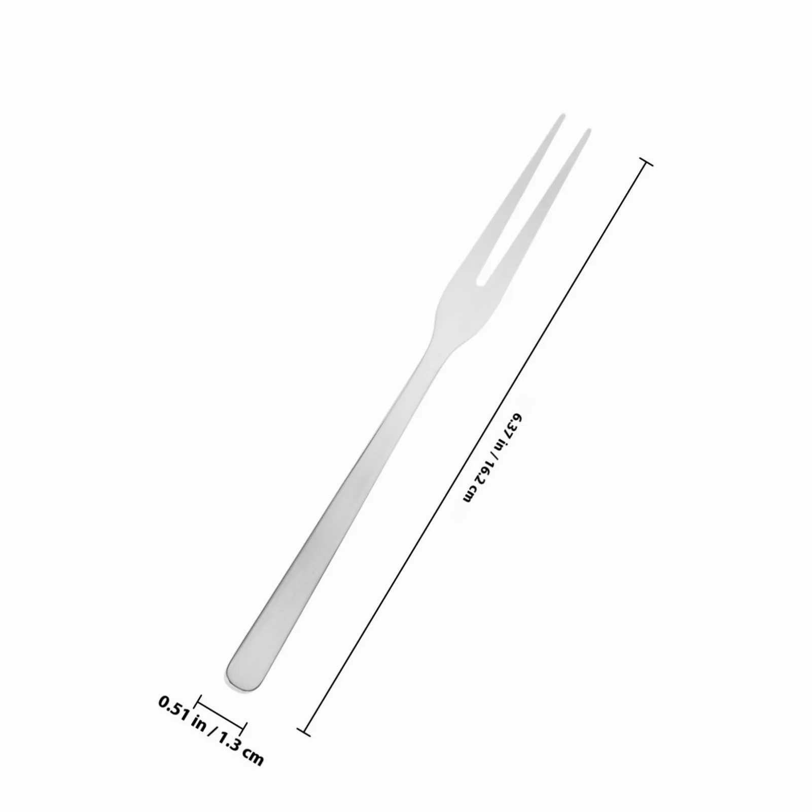 Ipetboom 8pezzi Forchette in Acciaio Inox da Dessert Forchette da Antipasto da Cocktail per Servire Frutta e Antipasti per Feste e Ristoranti
