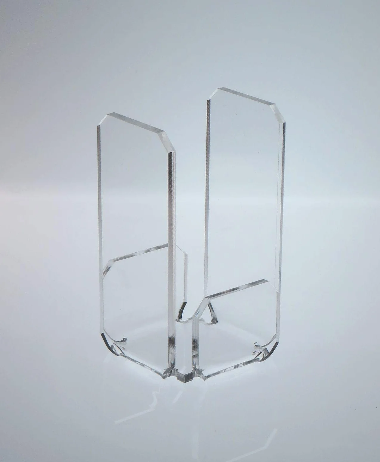 Acrylic Glass Coffee Cup Holder 78x78x127 mm Transparent