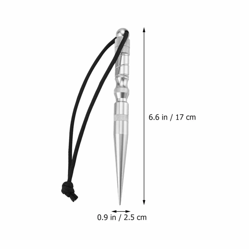 Ago da maglia in acciaio inox per braccialetti fai da te paracord e pelle