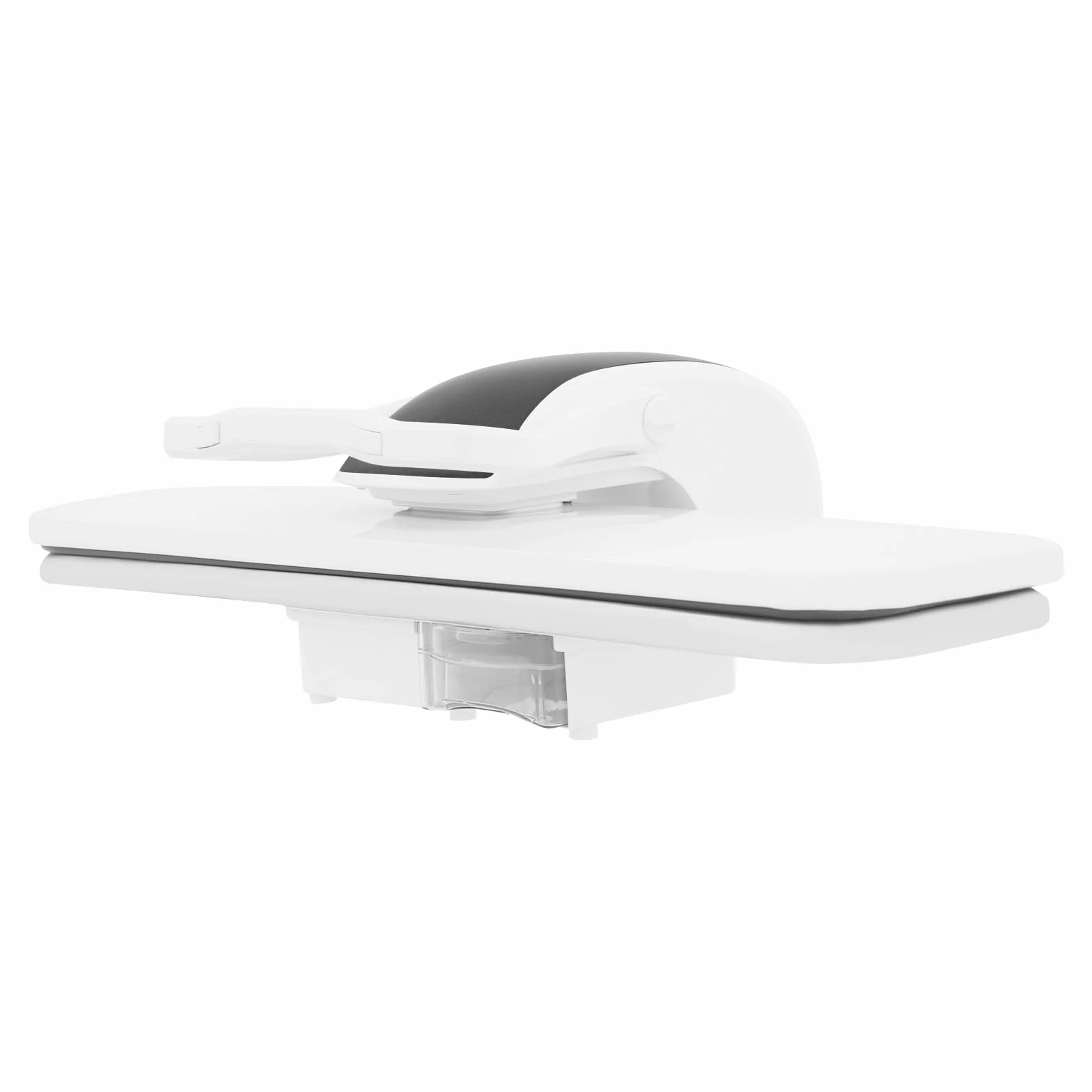 Pressa a vapore intelligente, 2200 W, con 5 programmi di stiratura, nylon, seta, cotone, lino, con intervallo di temperatura di 90 – 200 °C (bianco)
