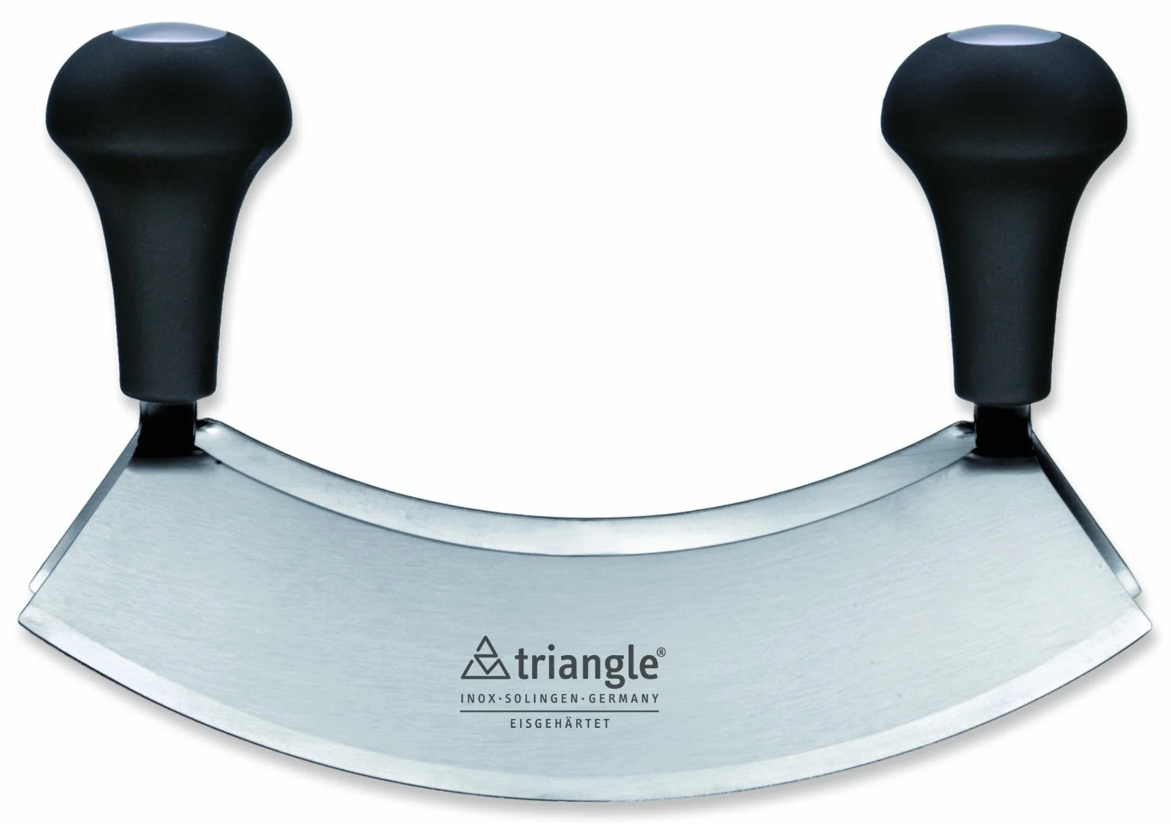 Triangle 41 232 23 02 Mezzaluna 23 cm, a Due Tagli, qualità temprata