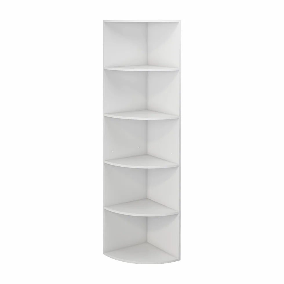 Vicco Libreria Fabienne, Bianco, 40 x 180 cm con 5 scomparti, adatto al montaggio a parete per una configurazione flessibile degli spazi